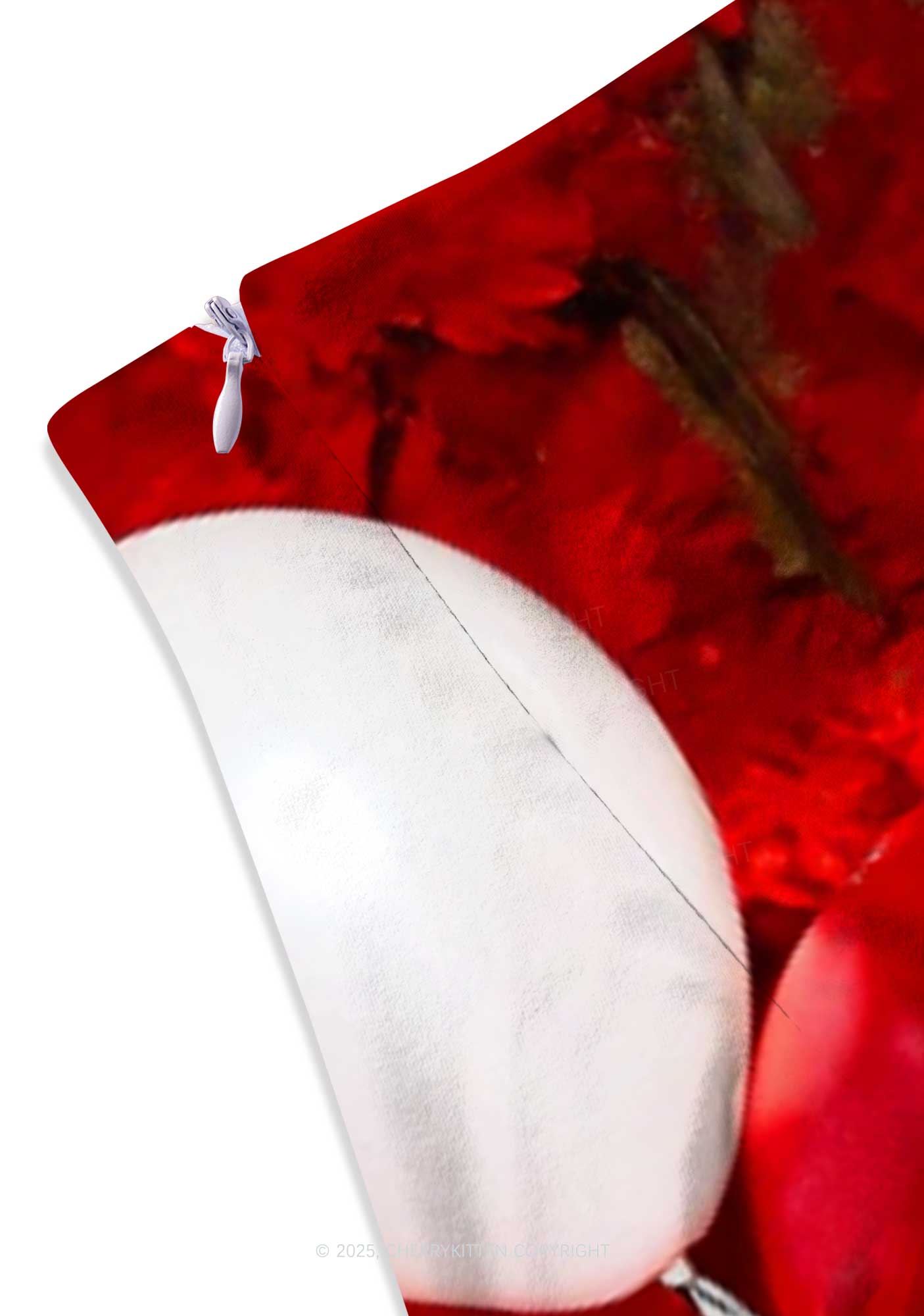 Raccoon Couples Valentine's Day Y2K Print Mini Skirt Cherrykitten - Image 3