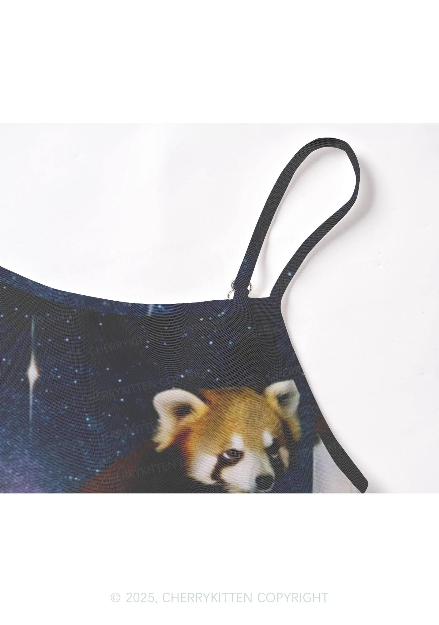 Raccoon Friends Y2K Mesh Cami Tank Cherrykitten - Image 5
