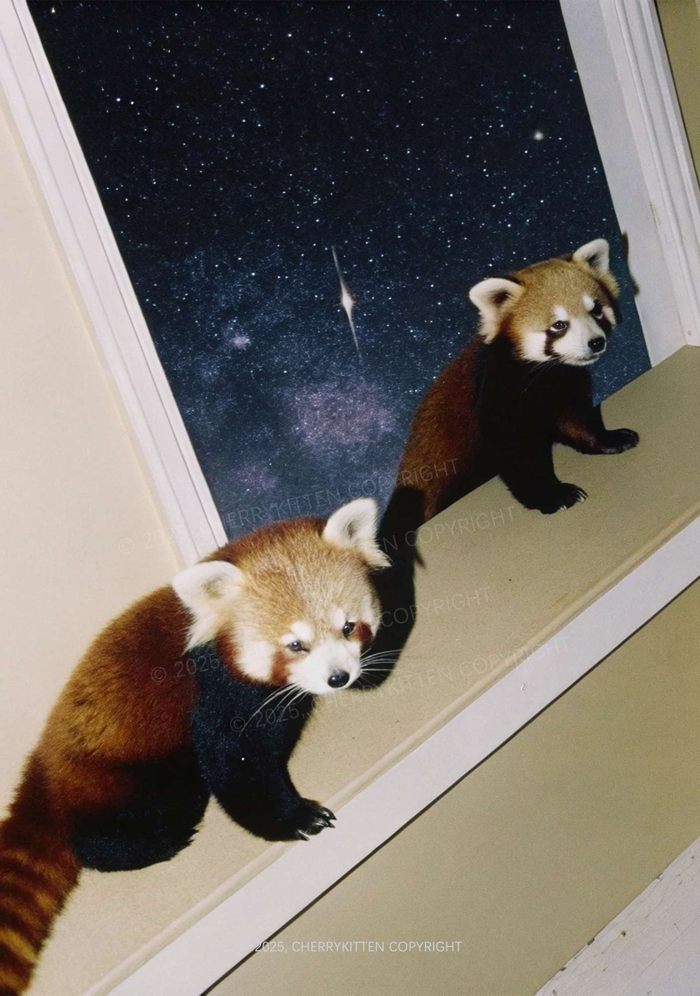 Raccoon Friends Y2K Mesh Long Sleeve Crop Top Cherrykitten - Image 2
