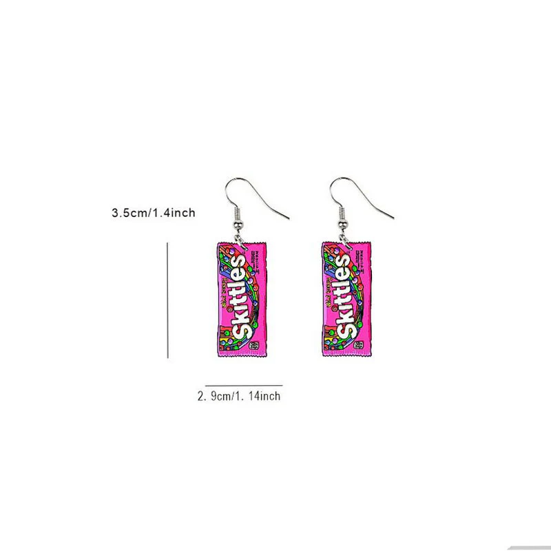 Rainbow Candy Y2K Earrings Cherrykitten - Image 2