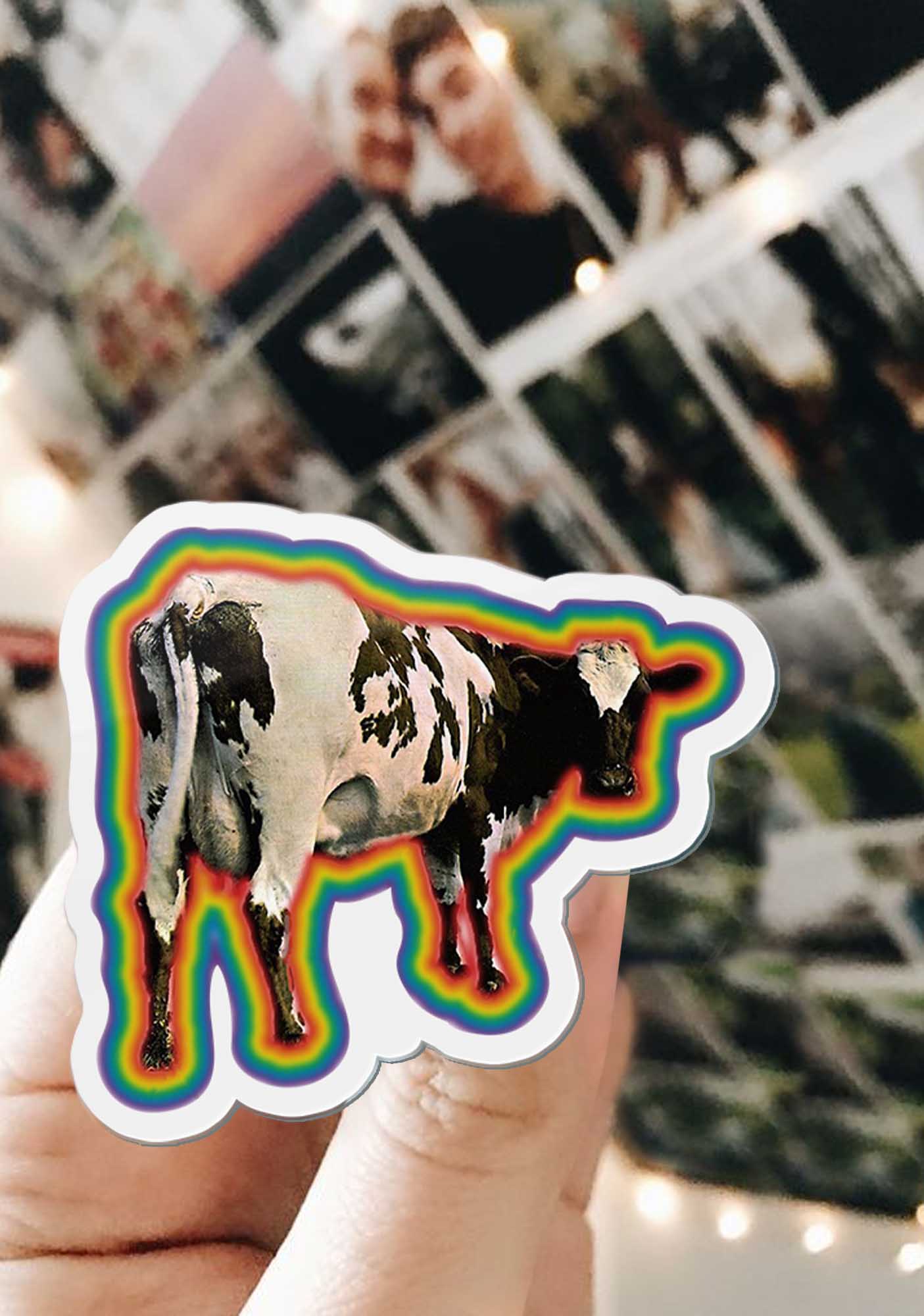 Rainbow Cow 1Pc Y2K Pin Cherrykitten - Image 3