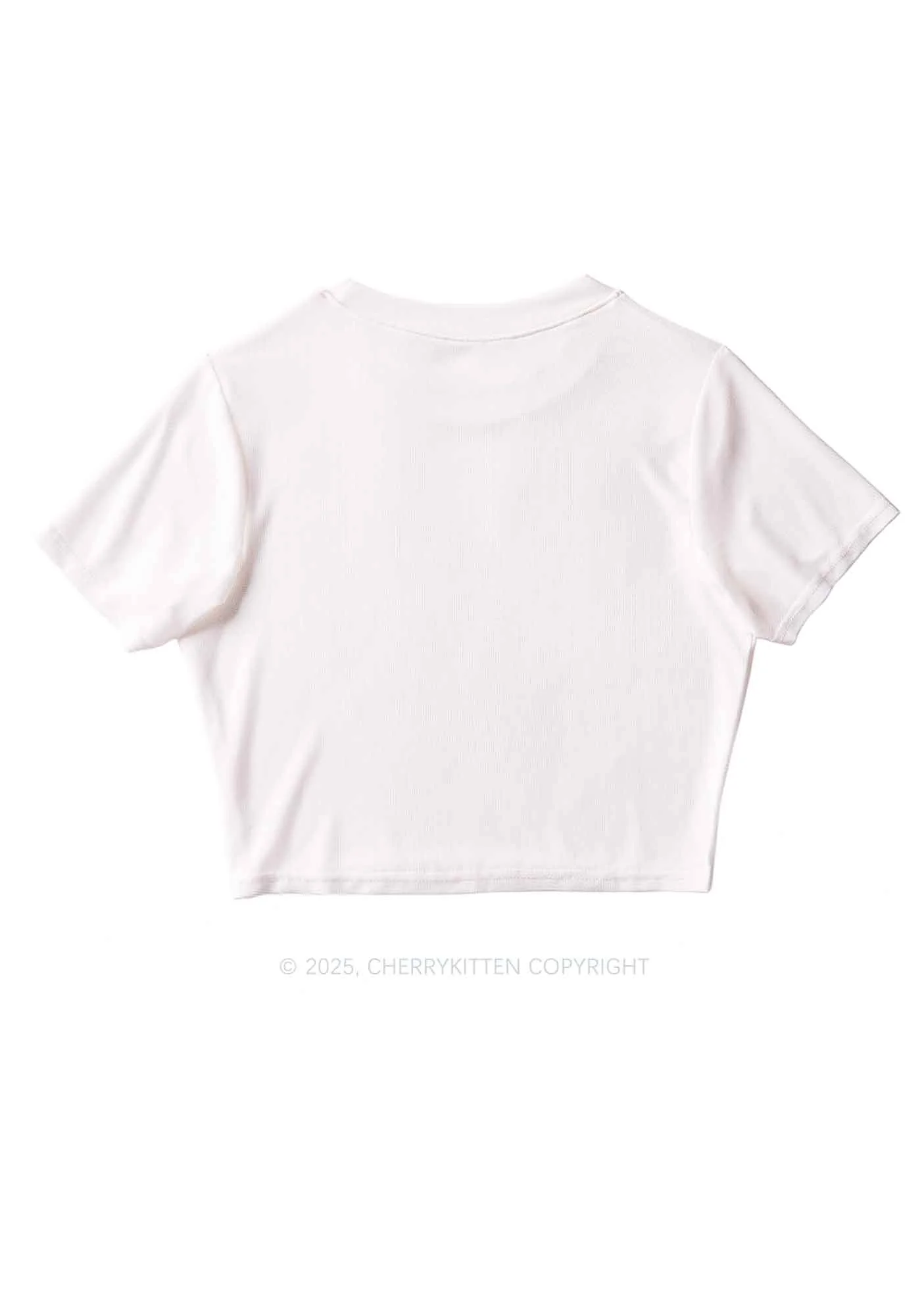 Rainbow Lily Pride Y2K Mesh Crop Top Cherrykitten - Image 3