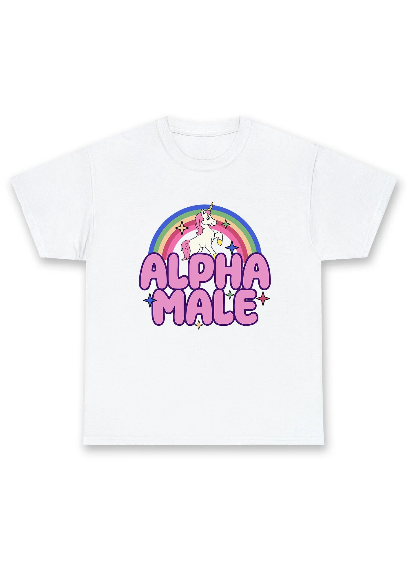 Rainbow Unicorn Alpha Male Chunky Shirt - Image 2