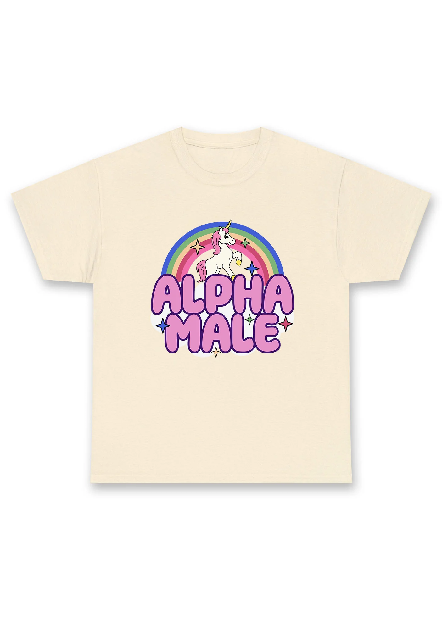 Rainbow Unicorn Alpha Male Chunky Shirt - Image 4