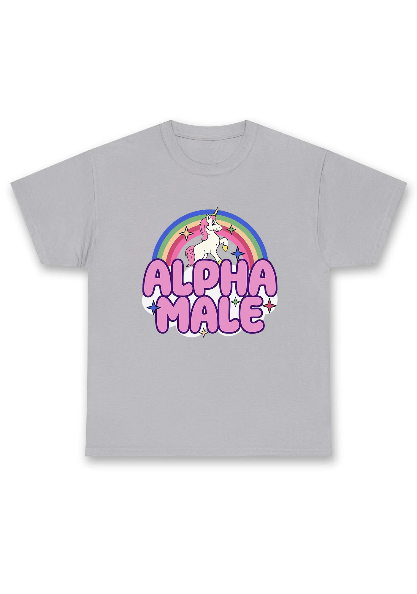 Rainbow Unicorn Alpha Male Chunky Shirt - Image 5