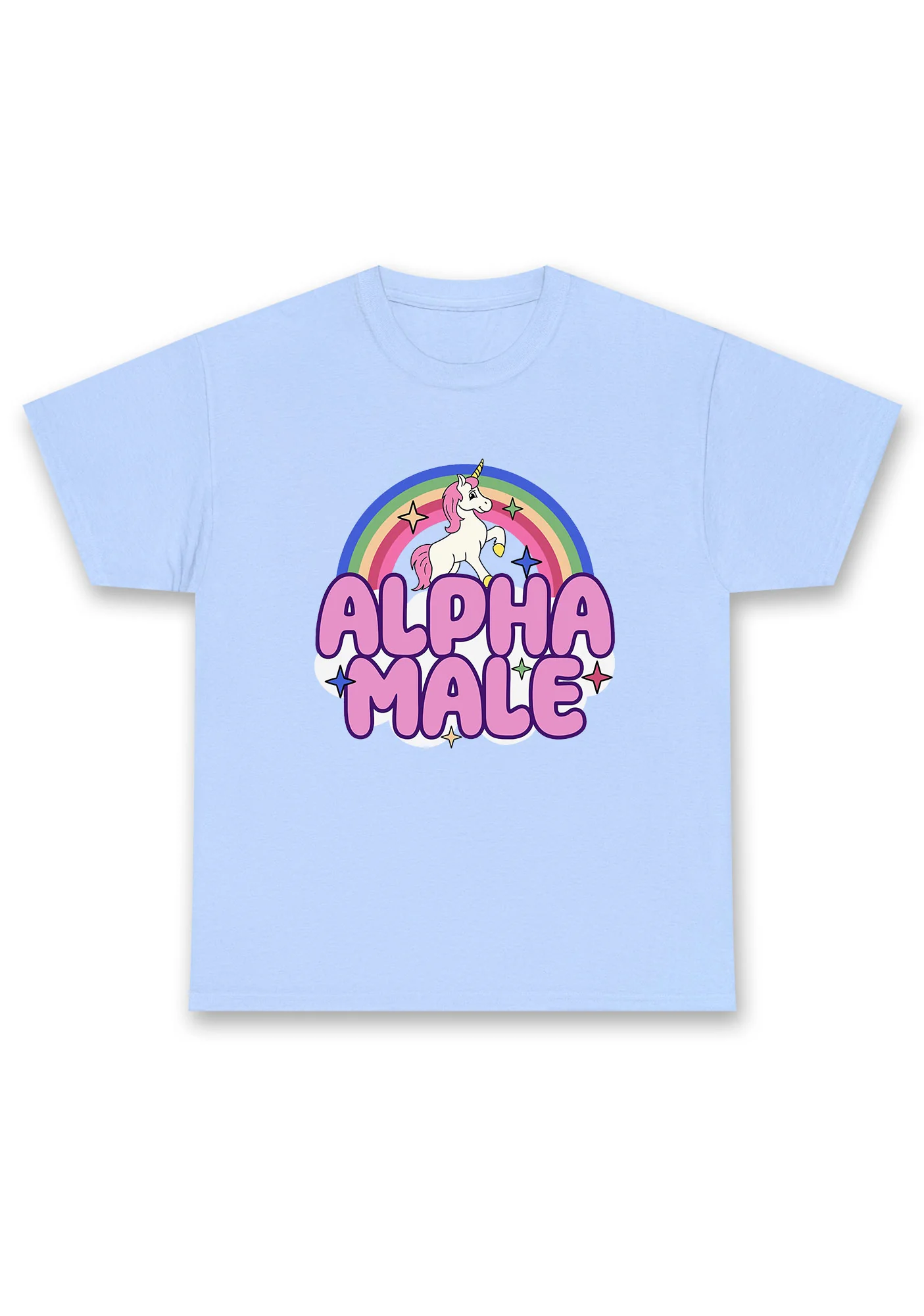 Rainbow Unicorn Alpha Male Chunky Shirt - Image 6