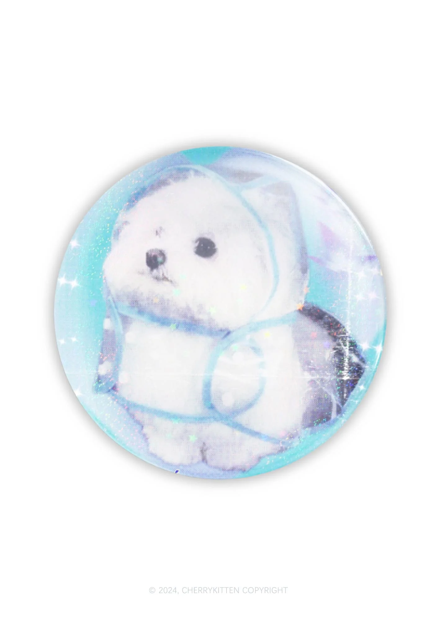 Raincoat Puppy 1Pc Y2K Pin Badge Cherrykitten - Image 3