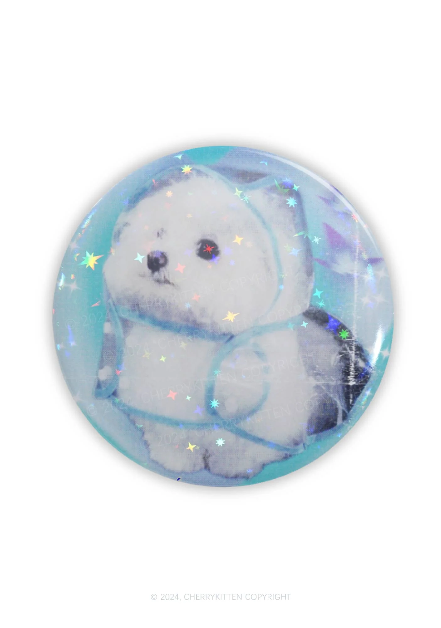 Raincoat Puppy 1Pc Y2K Pin Badge Cherrykitten - Image 4