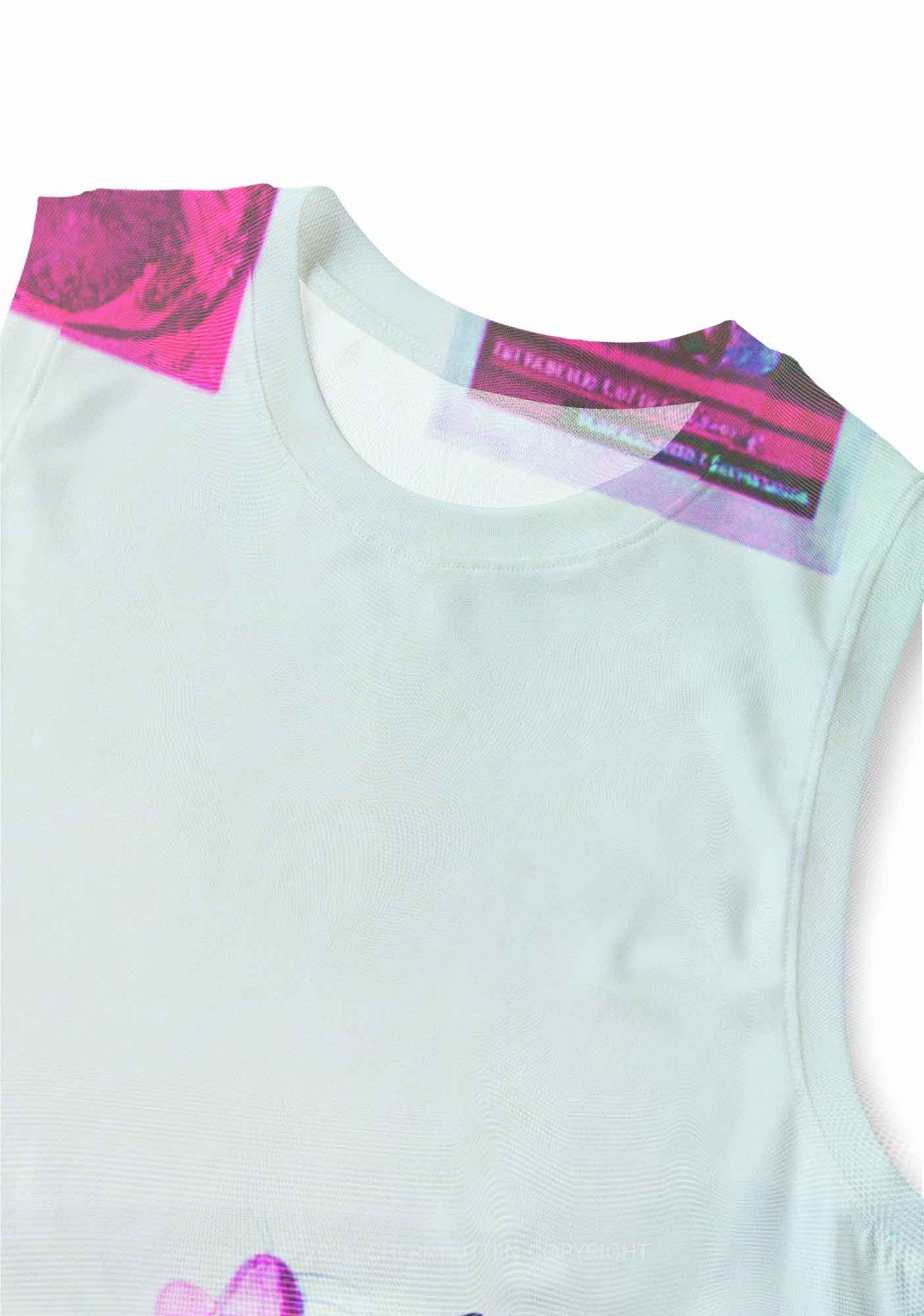 Rat Guitarist Y2K Mesh Muscle Tank Cherrykitten - Image 2