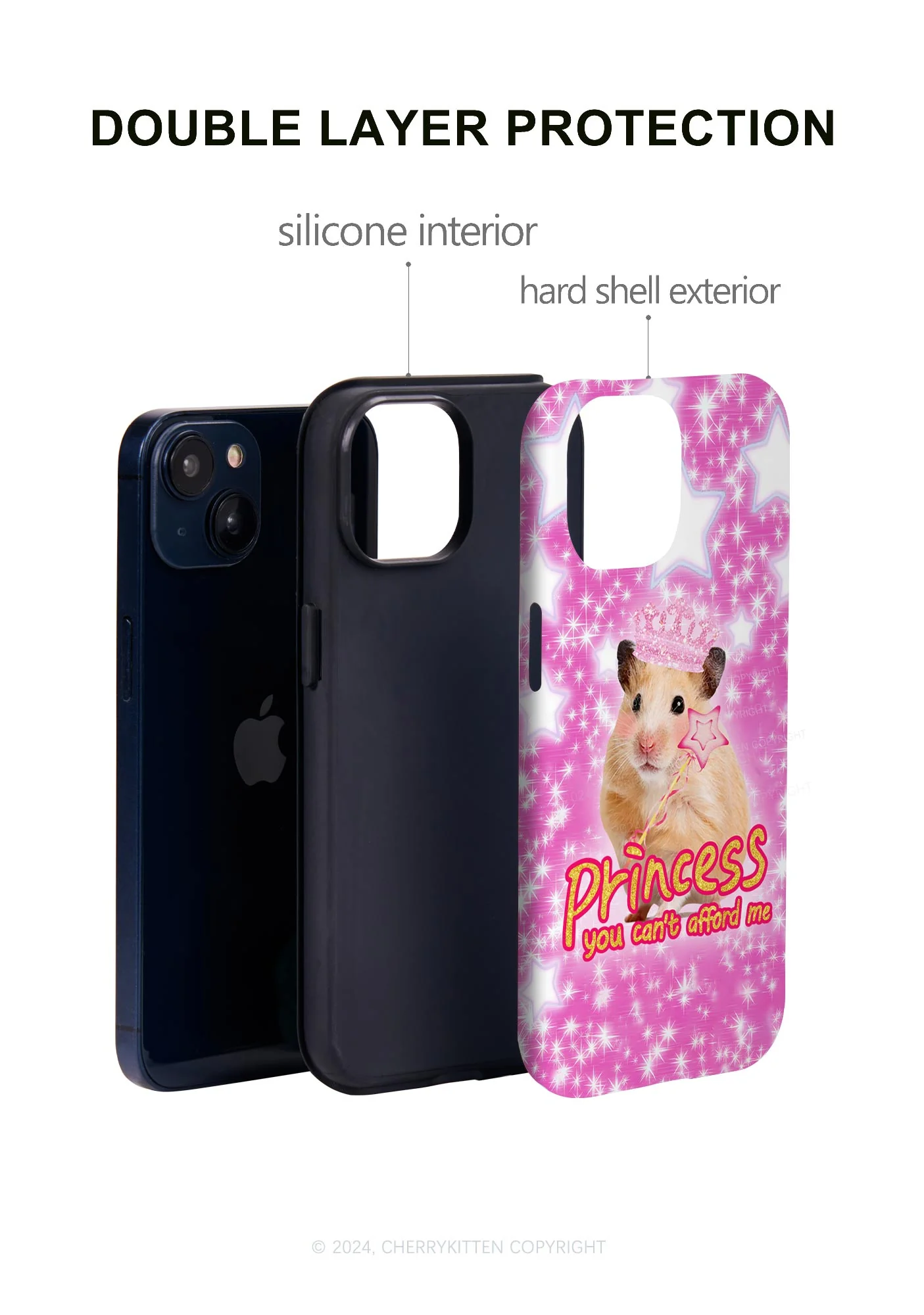 Rat Princess Y2K Phone Case Cherrykitten - Image 3