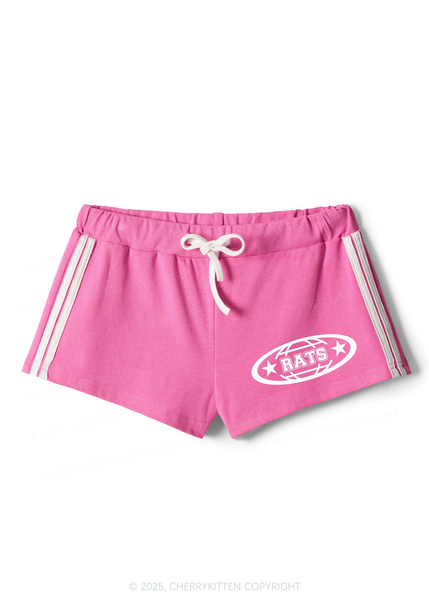 Rats Y2K Drawstring Mini Shorts Cherrykitten - Image 2