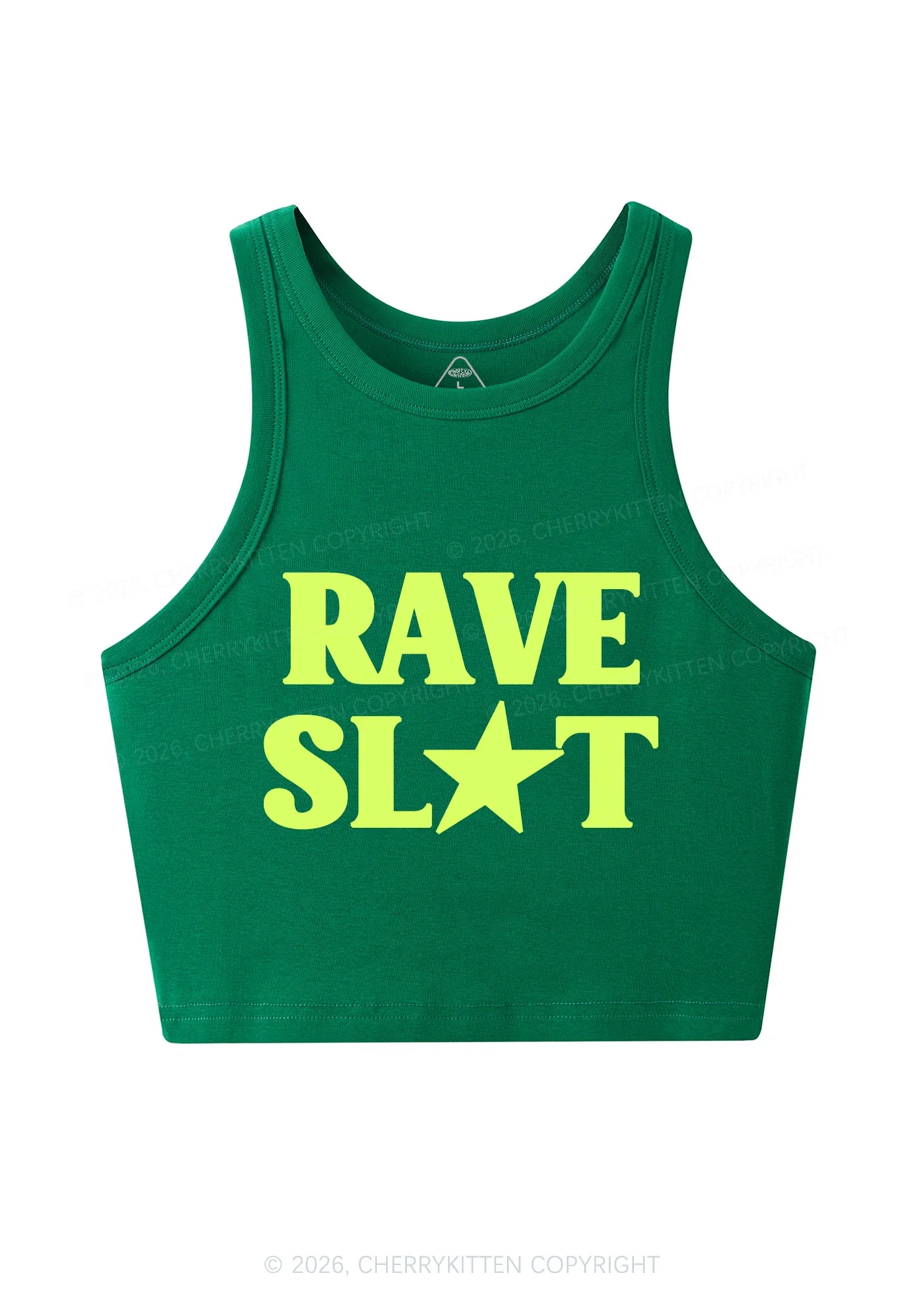 Rave Slxt Y2K Crop Tank Top Cherrykitten - Image 11