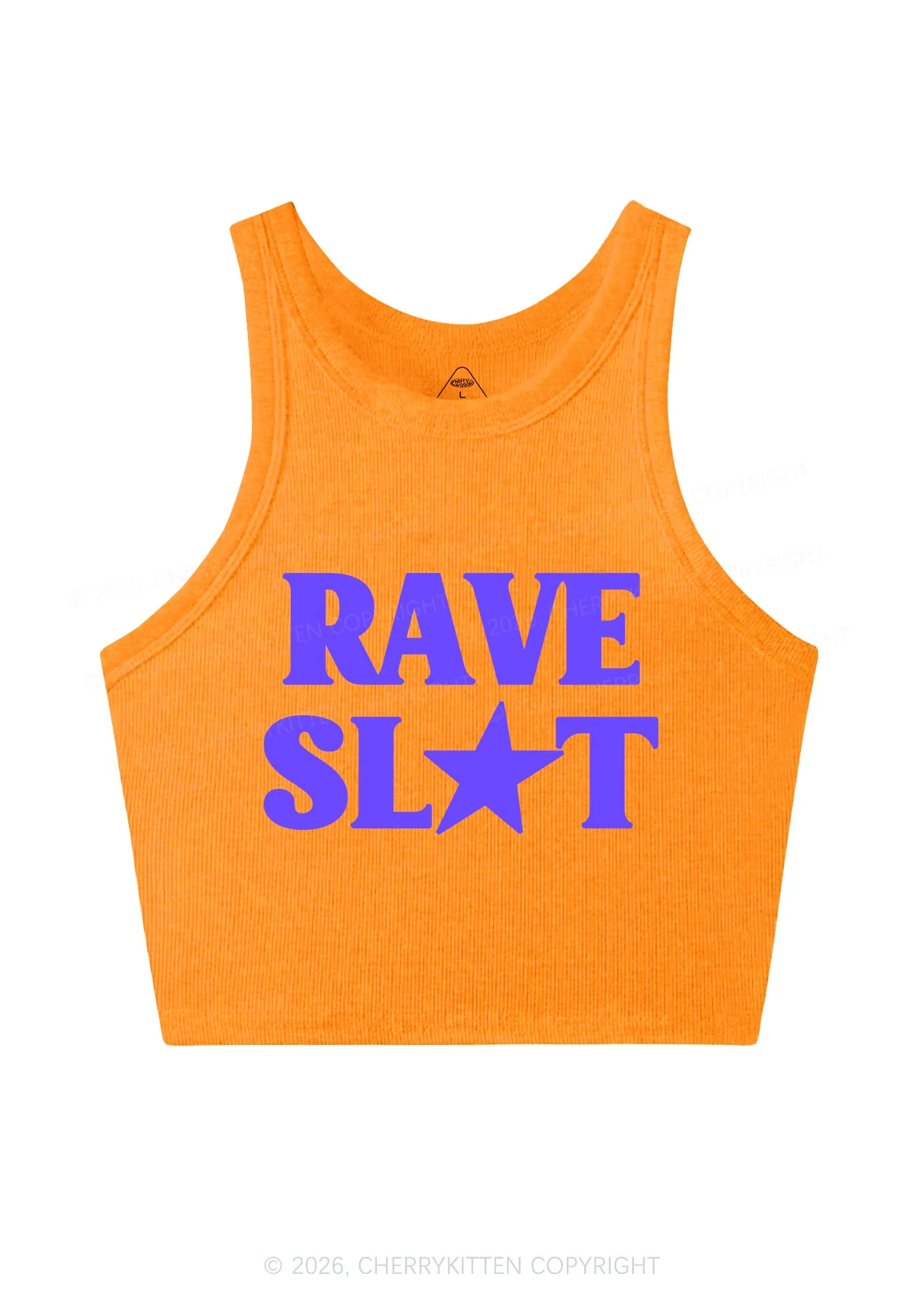 Rave Slxt Y2K Crop Tank Top Cherrykitten - Image 13