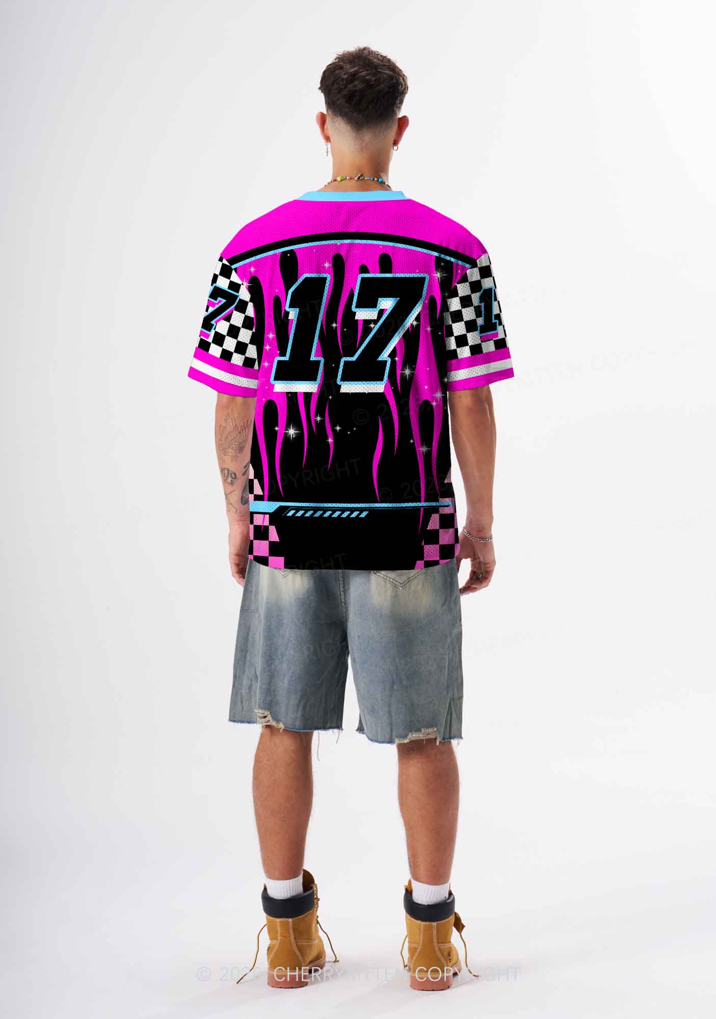 Rave Till You Cry Y2K Sport Jersey Shirts Cherrykitten - Image 3