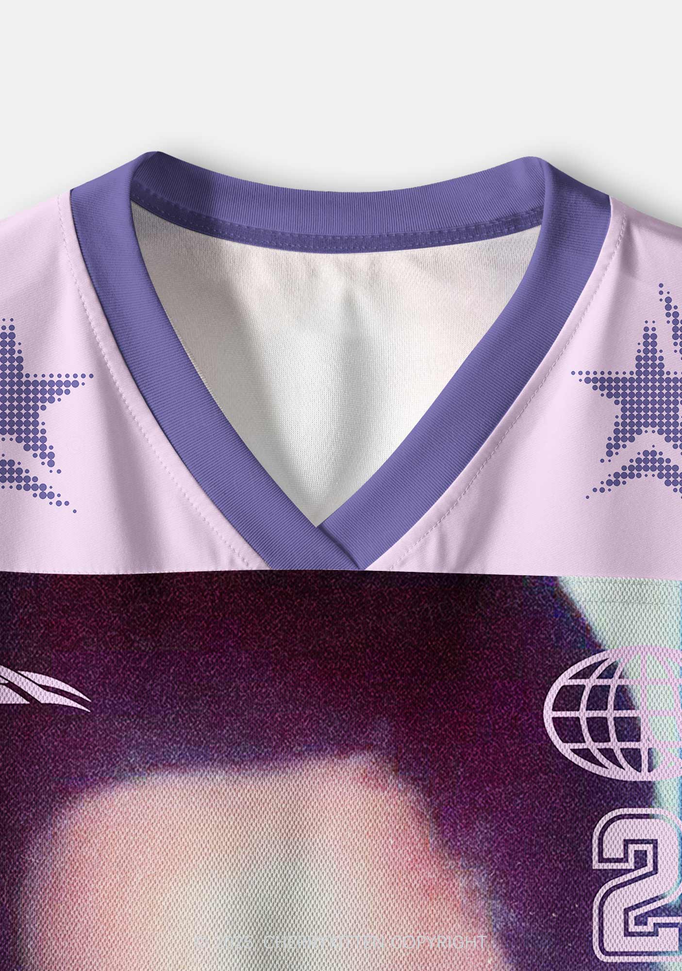 BDE Y2K Crop Sport Jersey Shirts Cherrykitten - Image 3