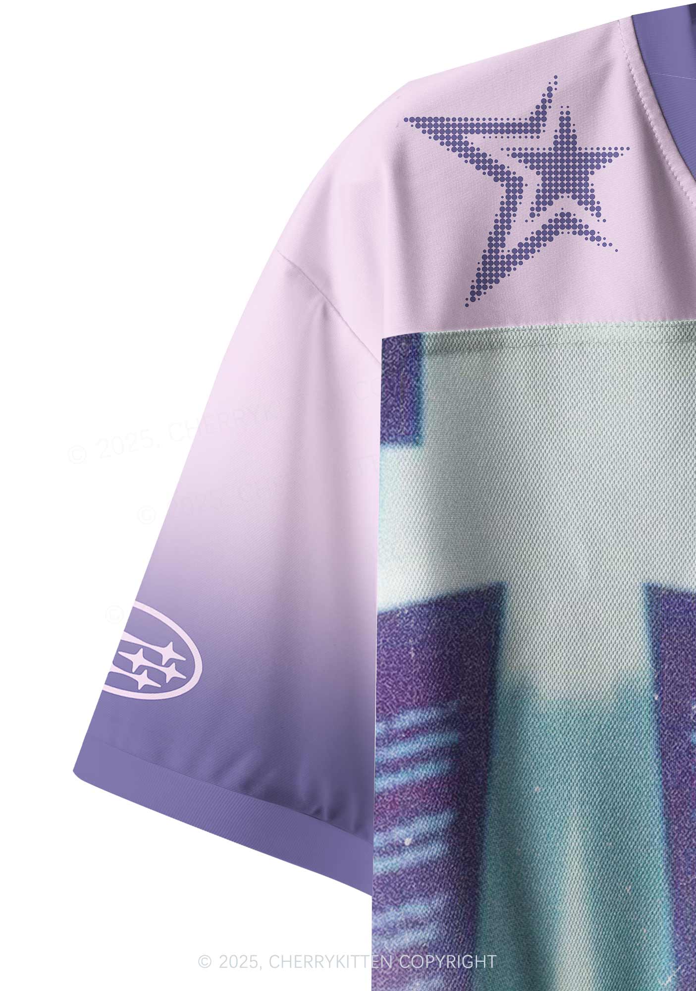 BDE Y2K Crop Sport Jersey Shirts Cherrykitten - Image 5