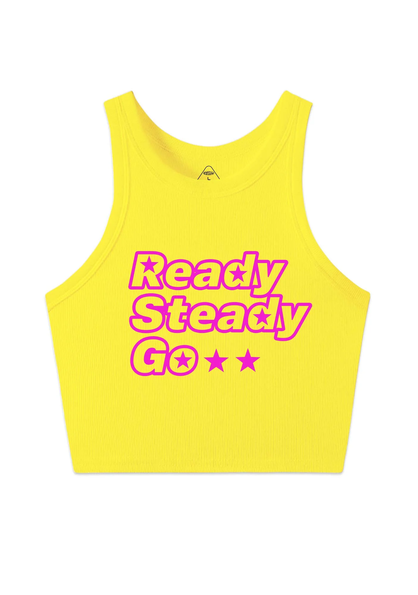 Ready Steady Go Y2K Crop Tank Top Cherrykitten - Image 6