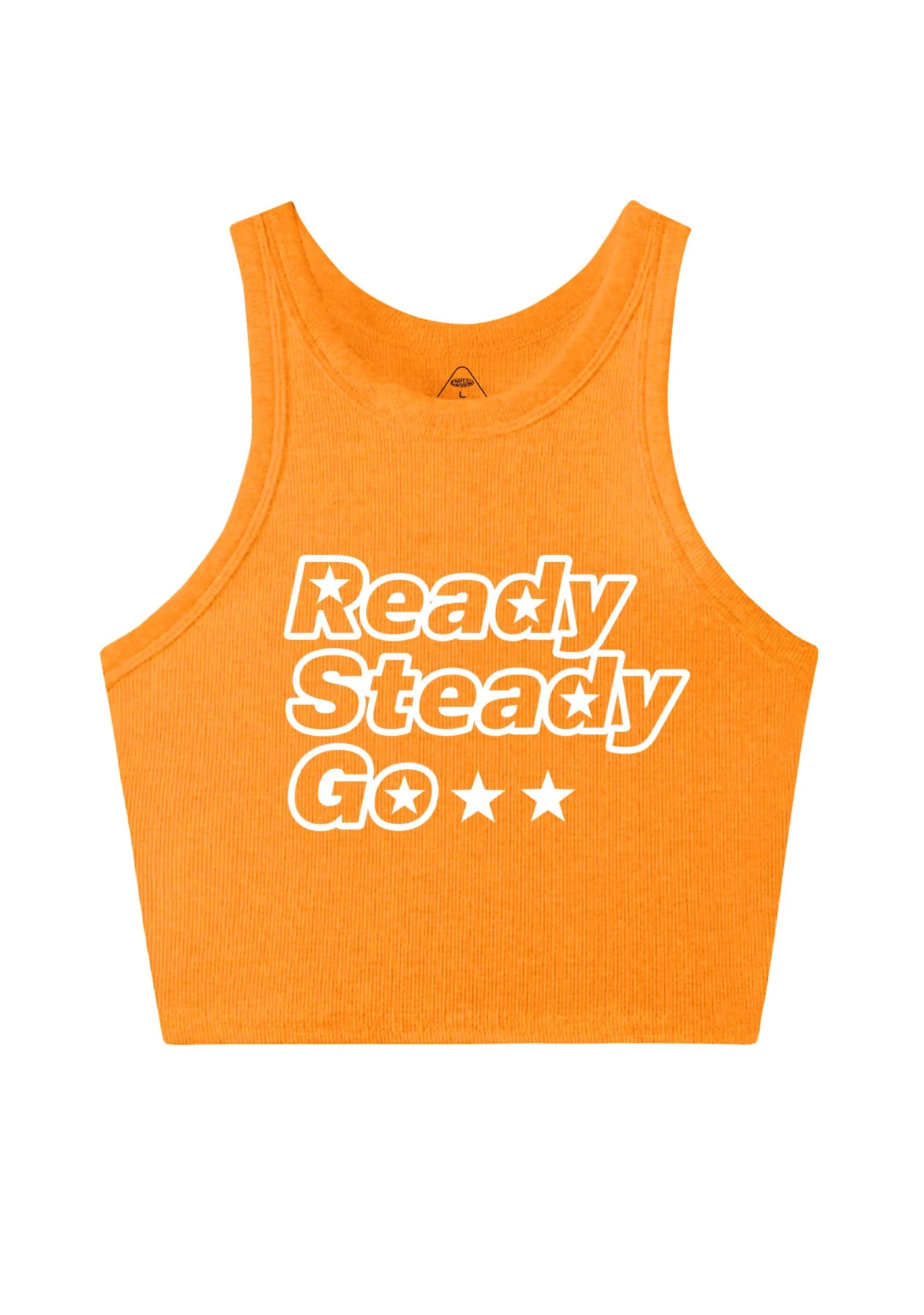 Ready Steady Go Y2K Crop Tank Top Cherrykitten - Image 9