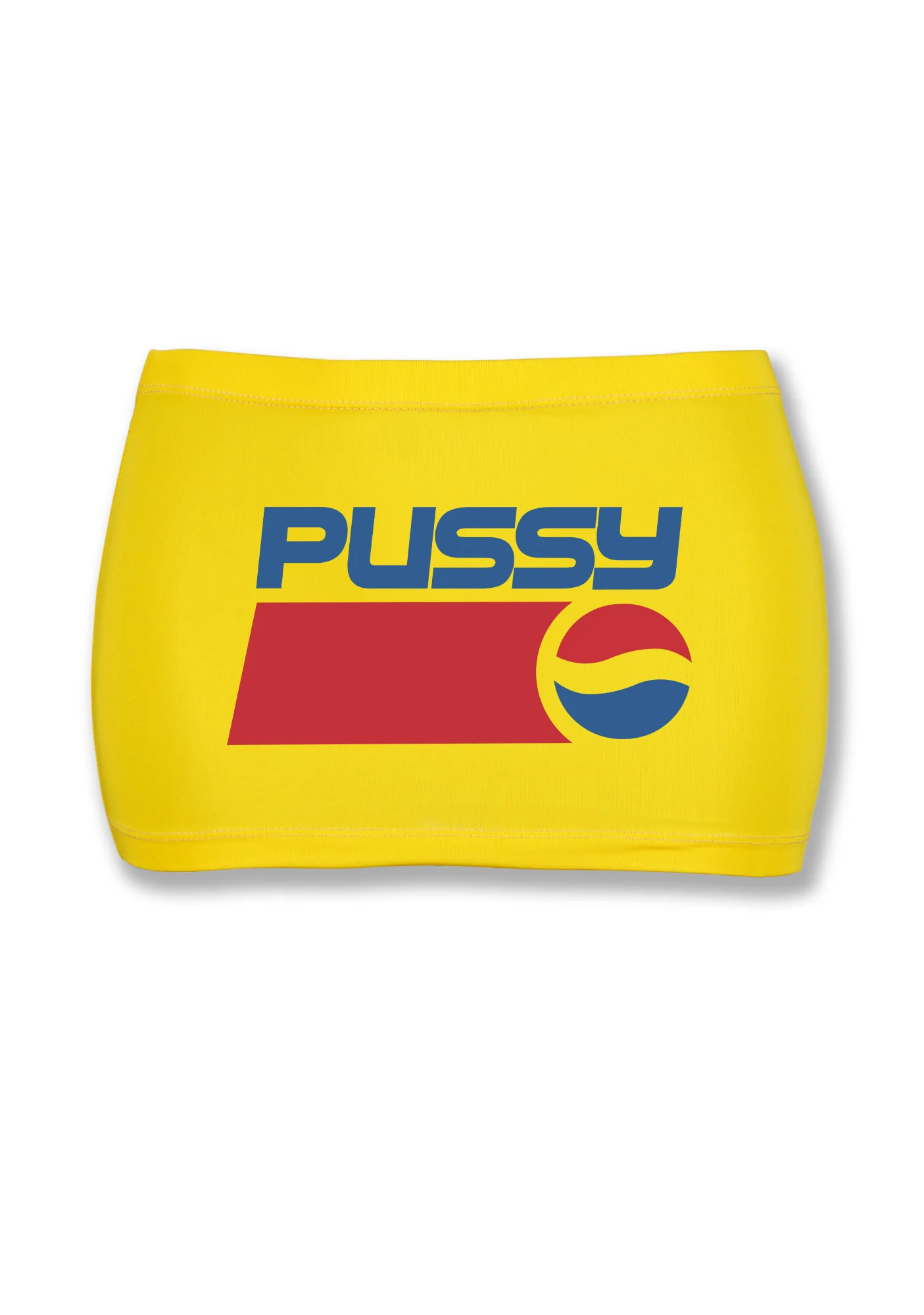 Red Blue Puxxy Y2K Mini Hip Skirt Cherrykitten - Image 2