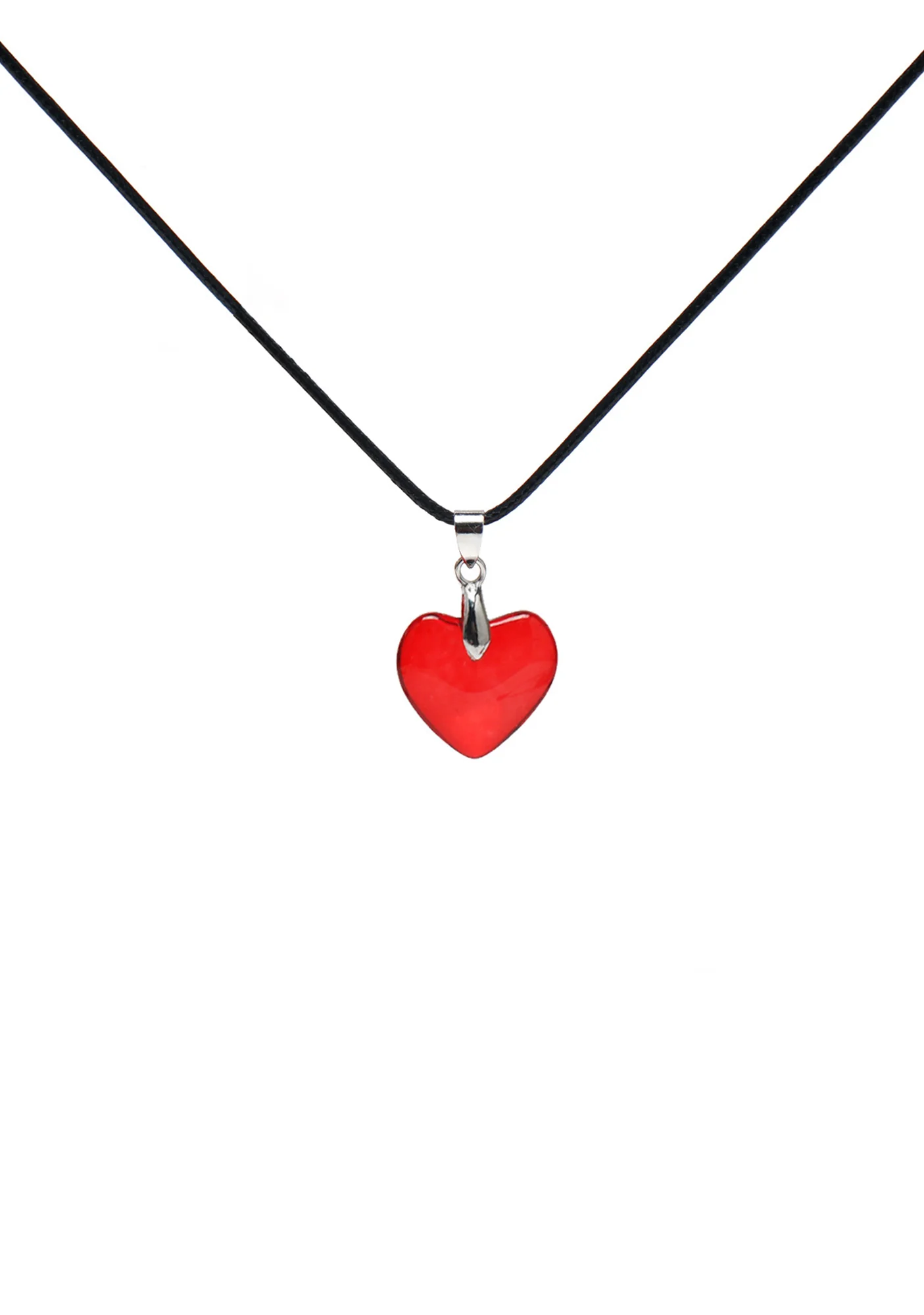 Red Heart Y2K Necklace Cherrykitten - Image 5