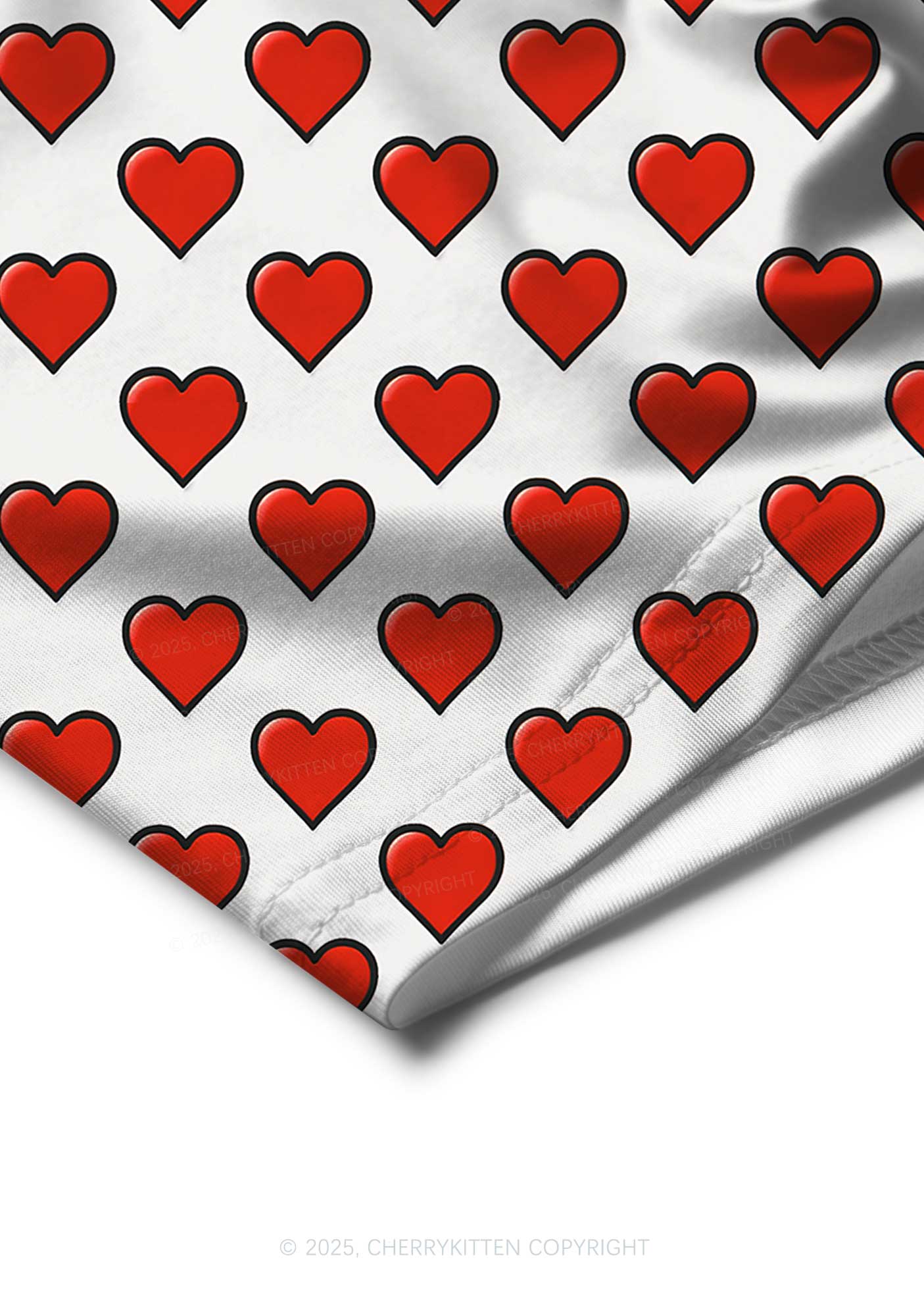 Red Heart Y2K Print Men Boxer Briefs Cherrykitten - Image 4