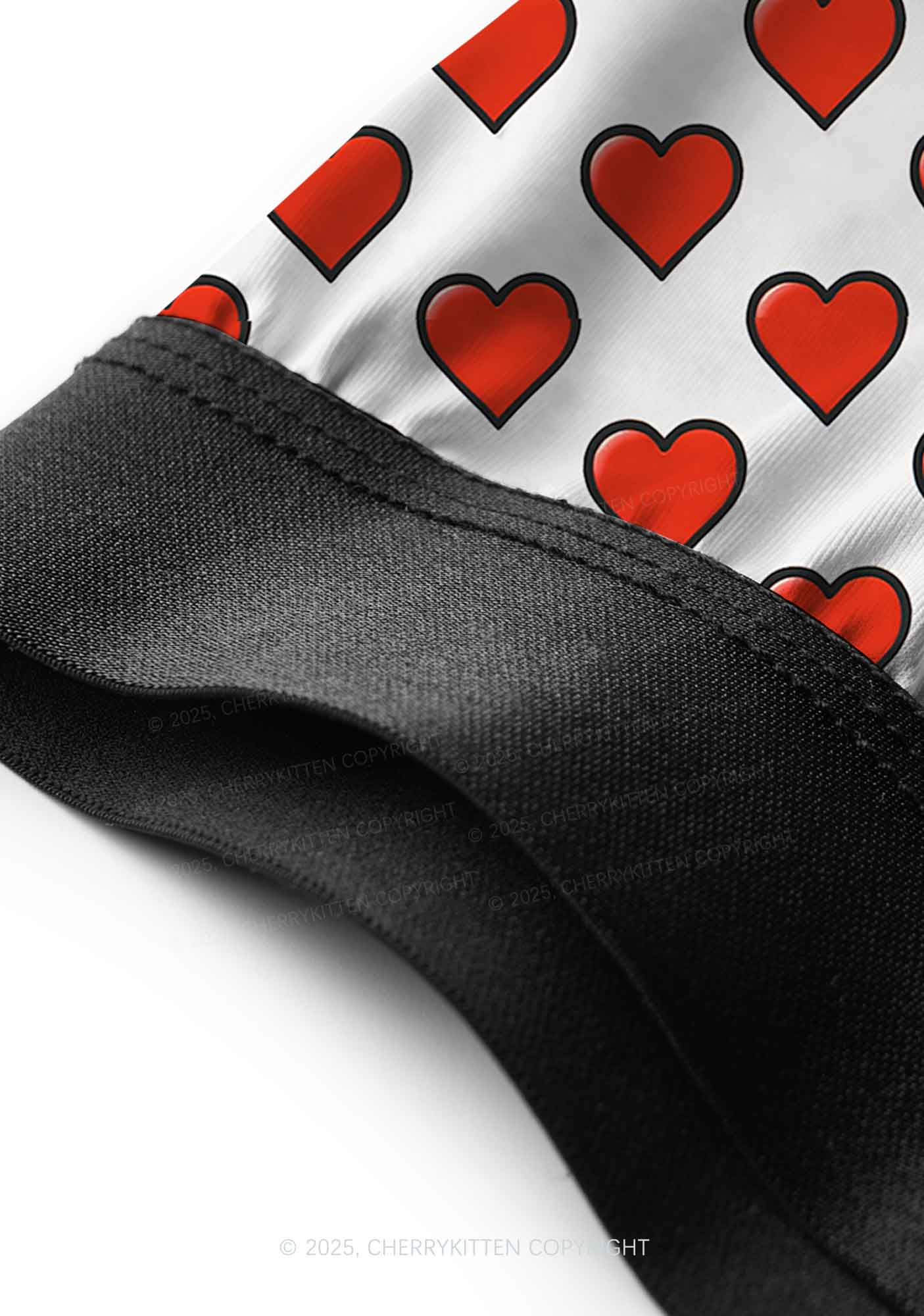 Red Heart Y2K Print Men Boxer Briefs Cherrykitten - Image 5