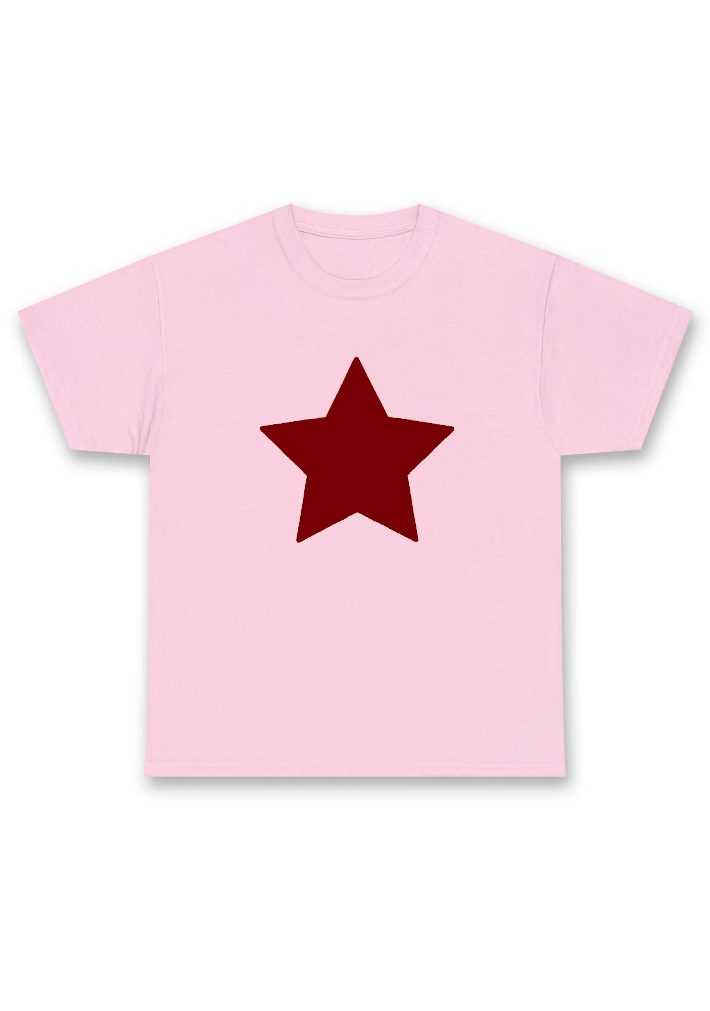 Red Pentagram Chunky Shirt - Image 4