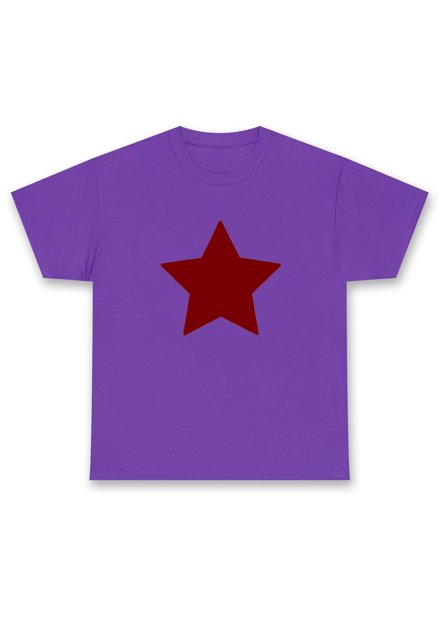 Red Pentagram Chunky Shirt - Image 7