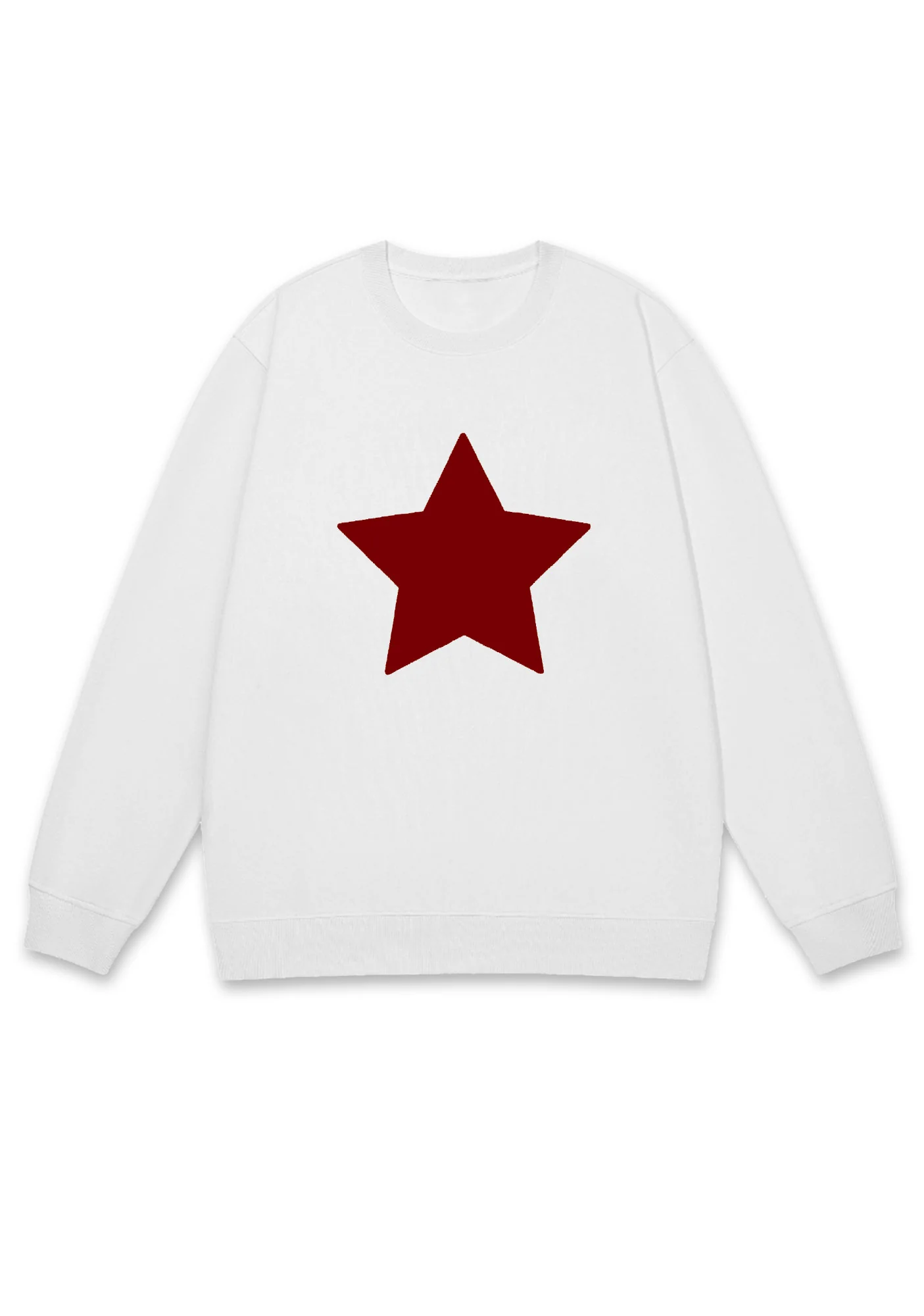 Red Pentagram Y2K Sweatshirt - Image 3