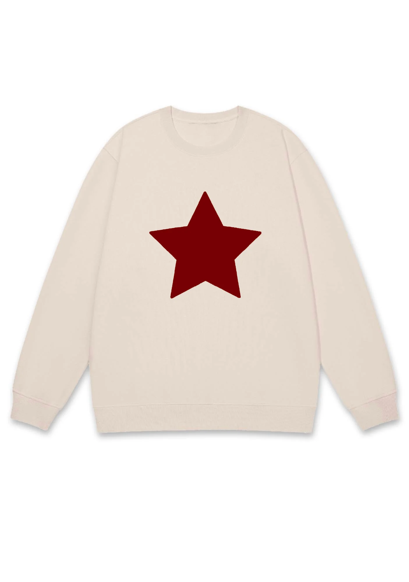 Red Pentagram Y2K Sweatshirt - Image 4