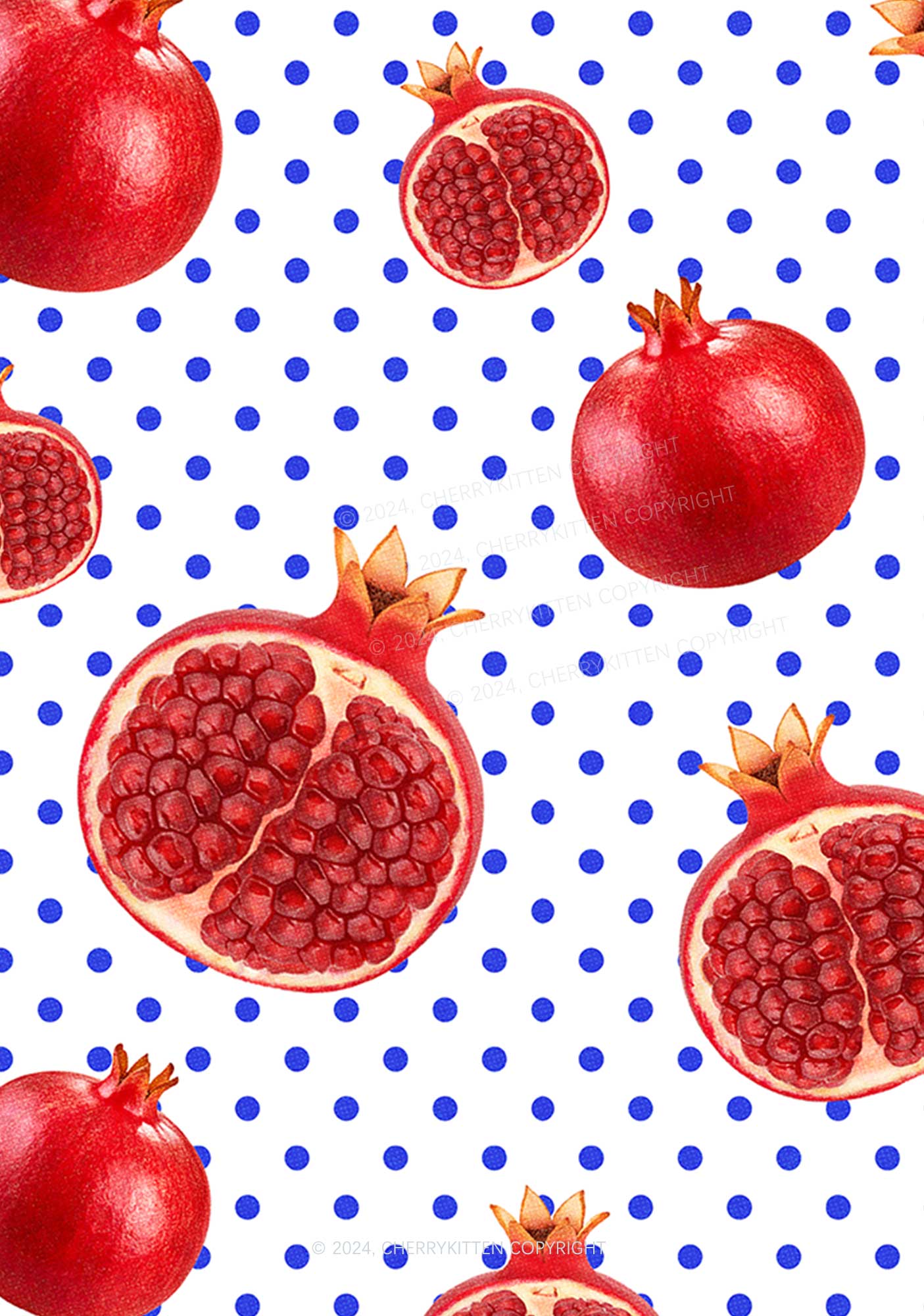 Red Pomegranate Y2K Phone Case Cherrykitten - Image 2