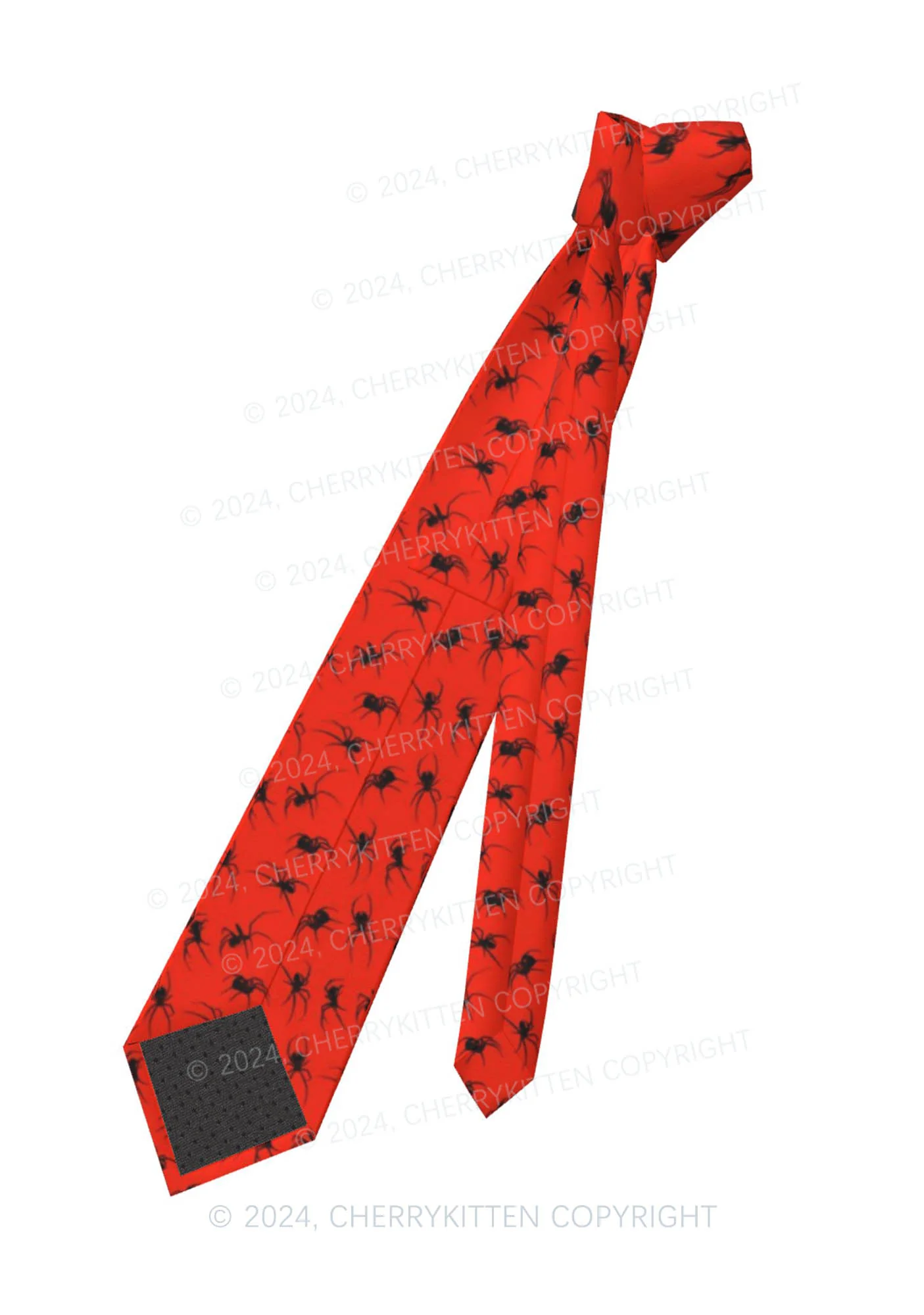 Red Spider Y2K Necktie Cherrykitten - Image 5