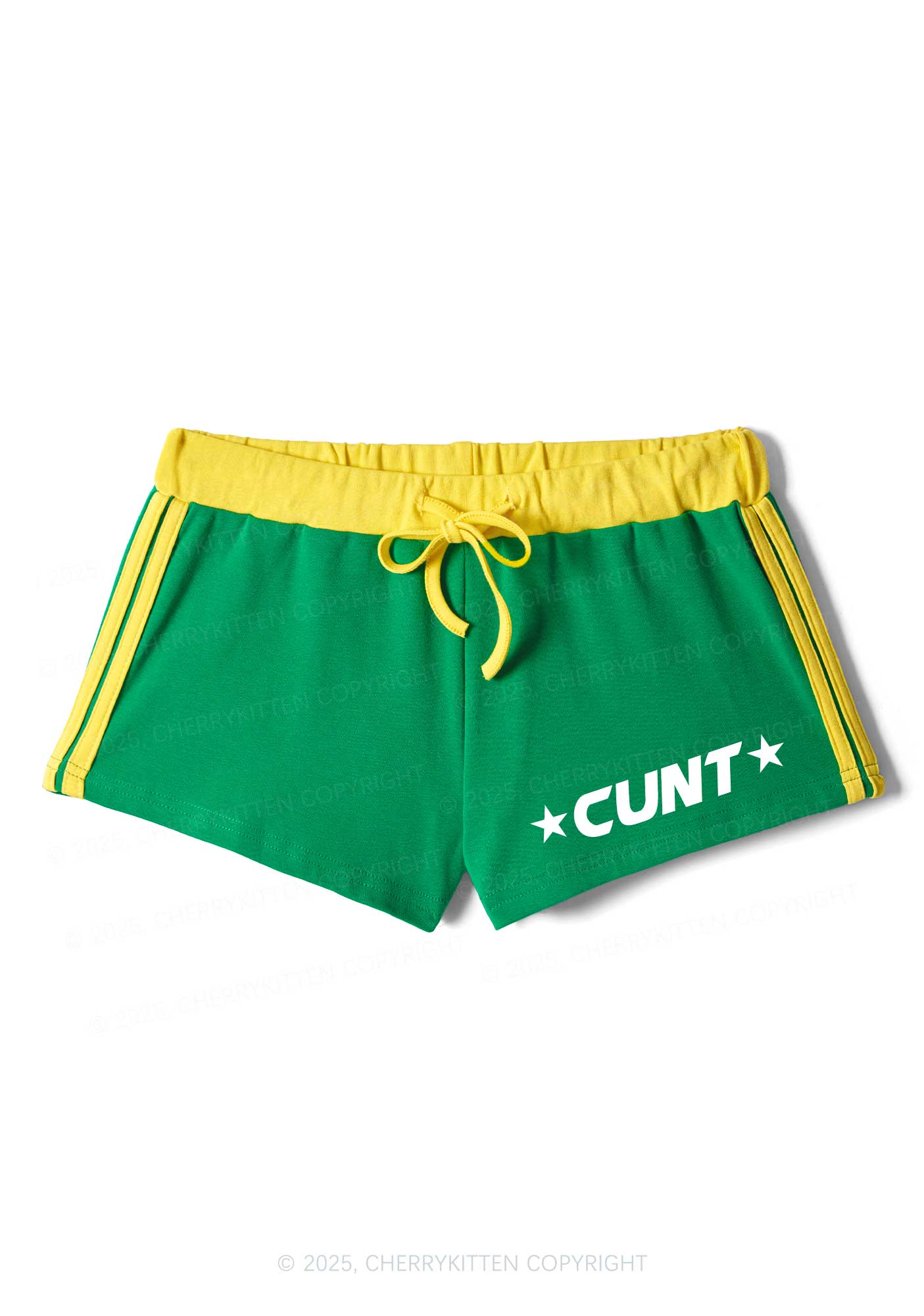 Red Star Count Y2K Drawstring Mini Shorts Cherrykitten - Image 5
