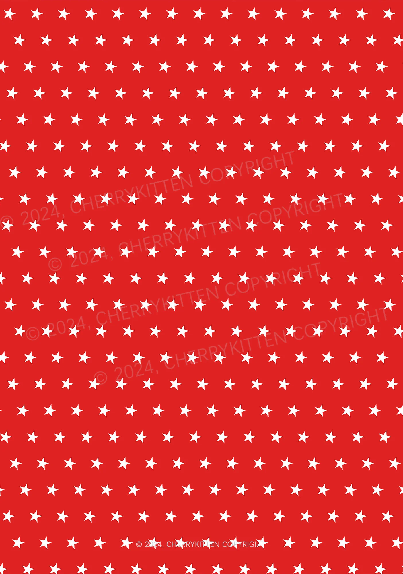 Red Star Y2K Print Bikini Set Cherrykitten - Image 2