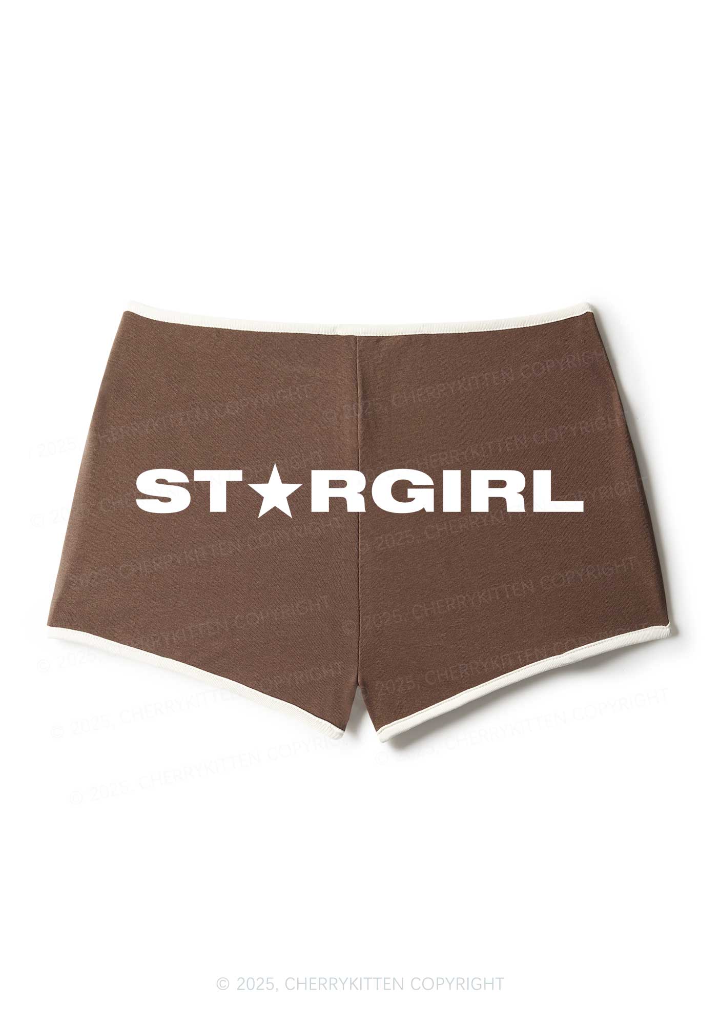 Red Stargirl Y2K Booty Shorts Cherrykitten - Image 4