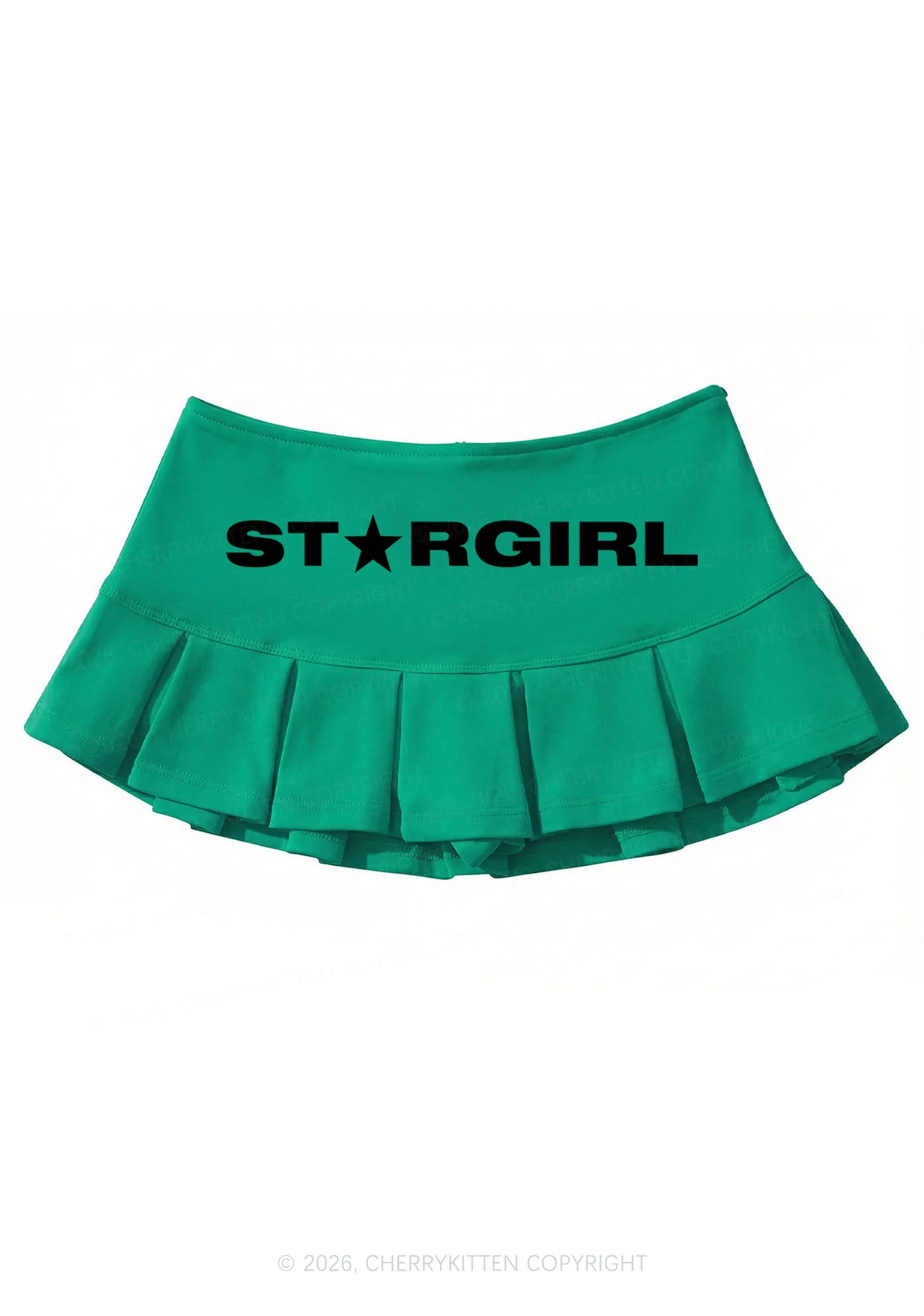 Red Stargirl Y2K Mini Pleated Skirts Cherrykitten - Image 7
