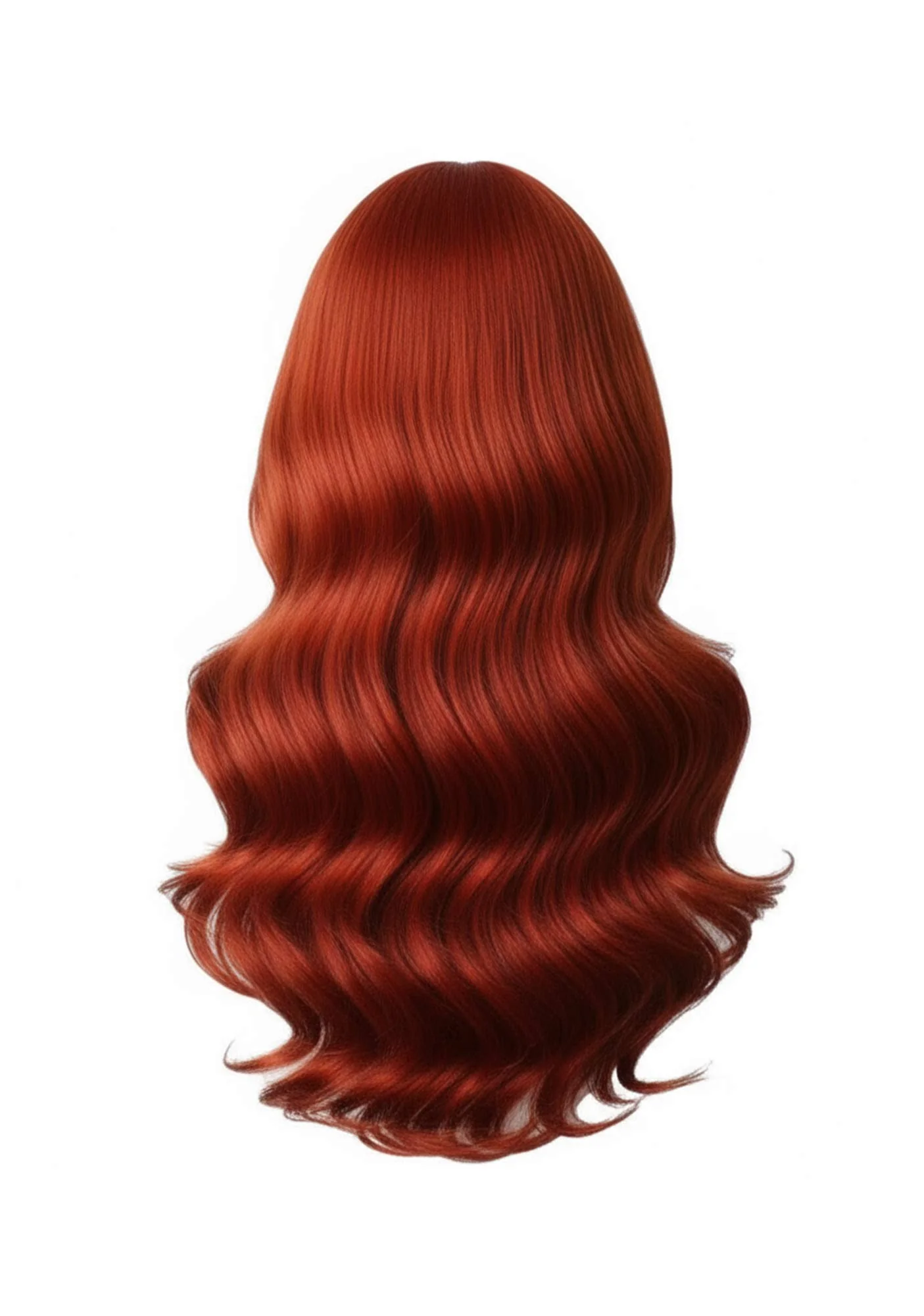 Reddish Brown Long Curly Hair Y2K Wigs Cherrykitten - Image 2