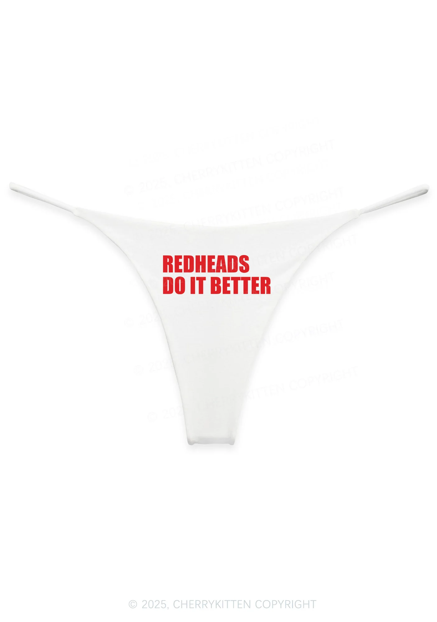 Redheads Do It Better Y2K Bikini String Thong Cherrykitten - Image 5