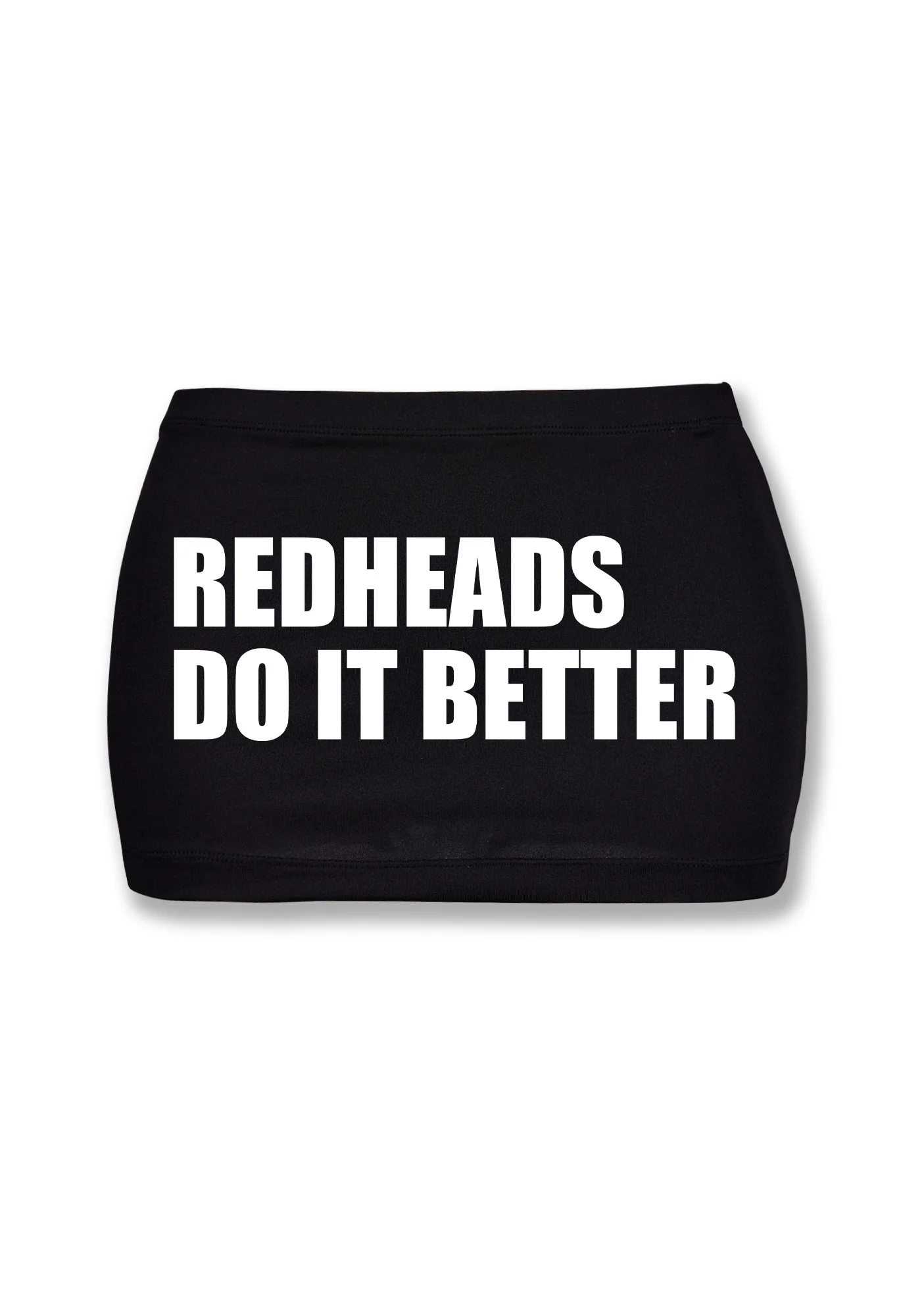 Redheads Do It Better Y2K Mini Hip Skirt Cherrykitten - Image 2