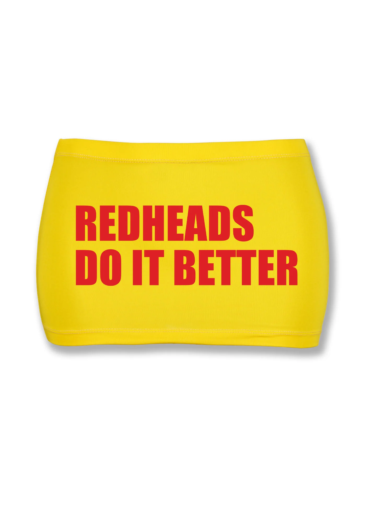 Redheads Do It Better Y2K Mini Hip Skirt Cherrykitten - Image 3