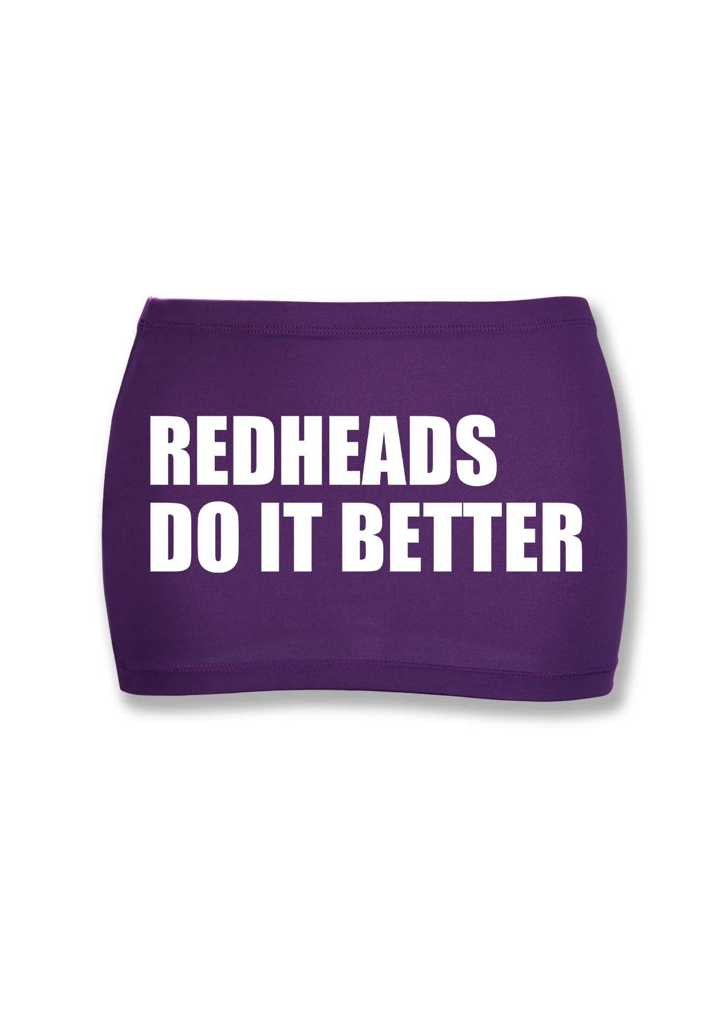 Redheads Do It Better Y2K Mini Hip Skirt Cherrykitten - Image 5