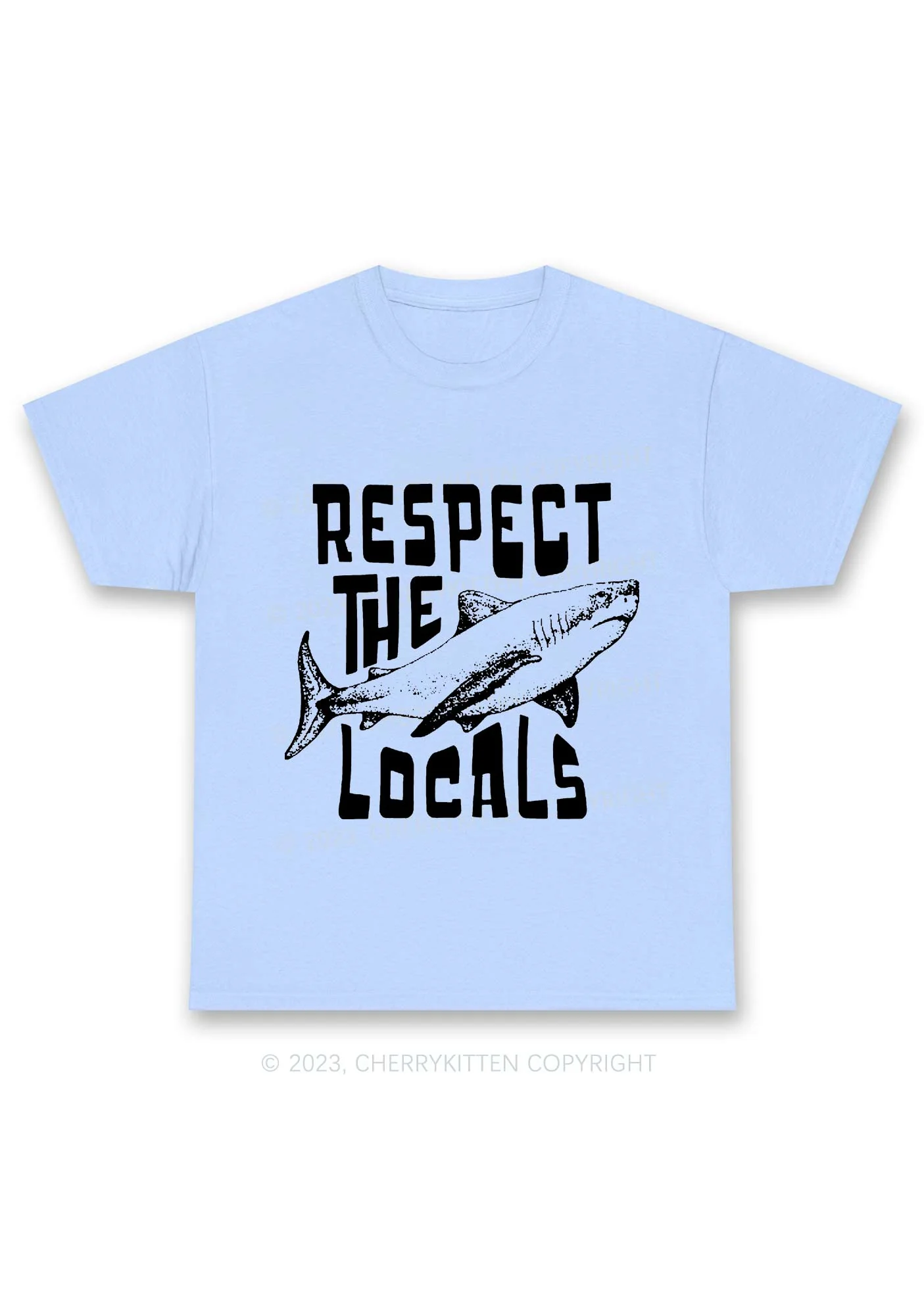 Respect The Locals Chunky Shirt Cherrykitten - Image 4