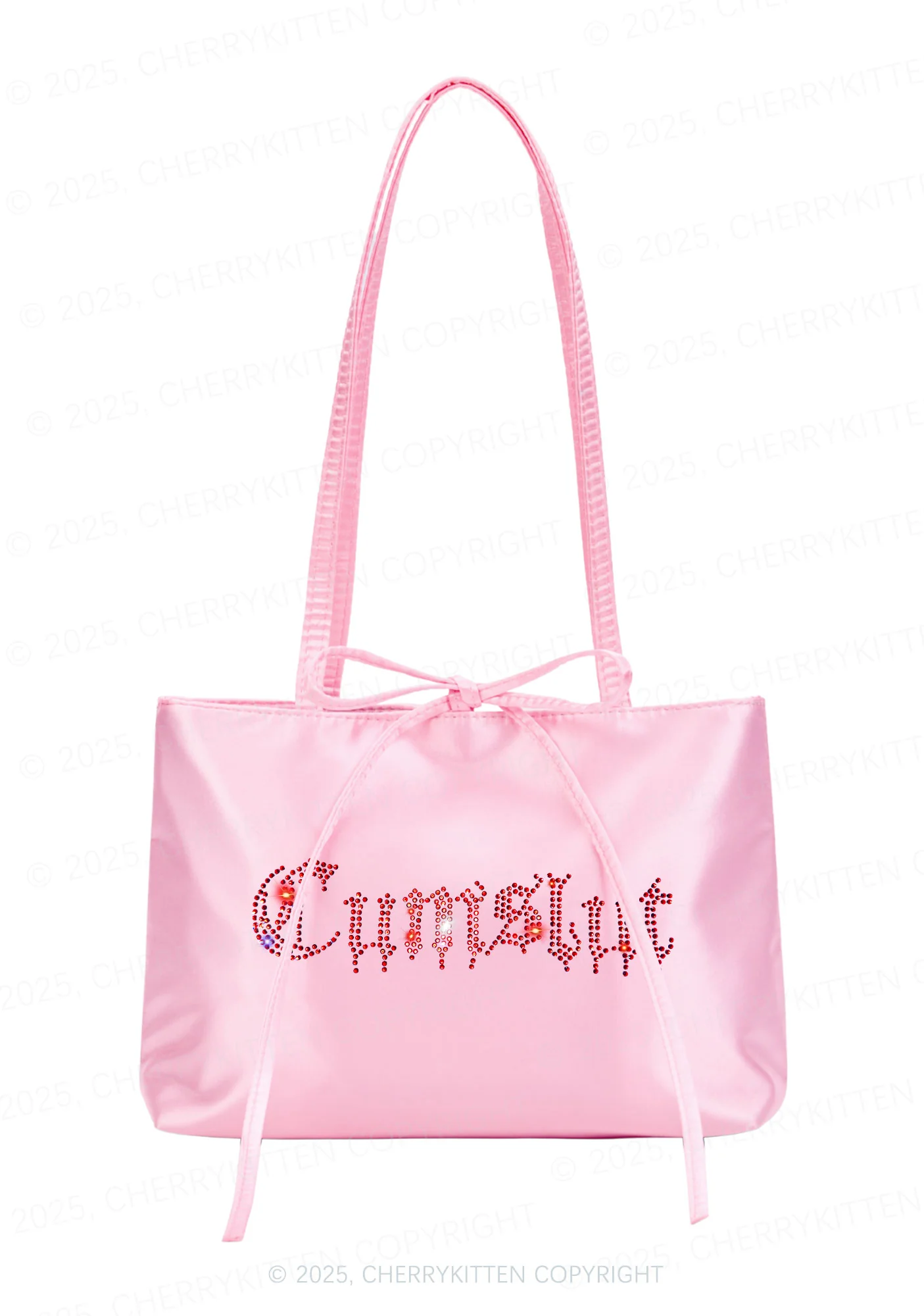 Rhinestone Cxmslxt Y2K Satin Bags Cherrykitten - Image 4