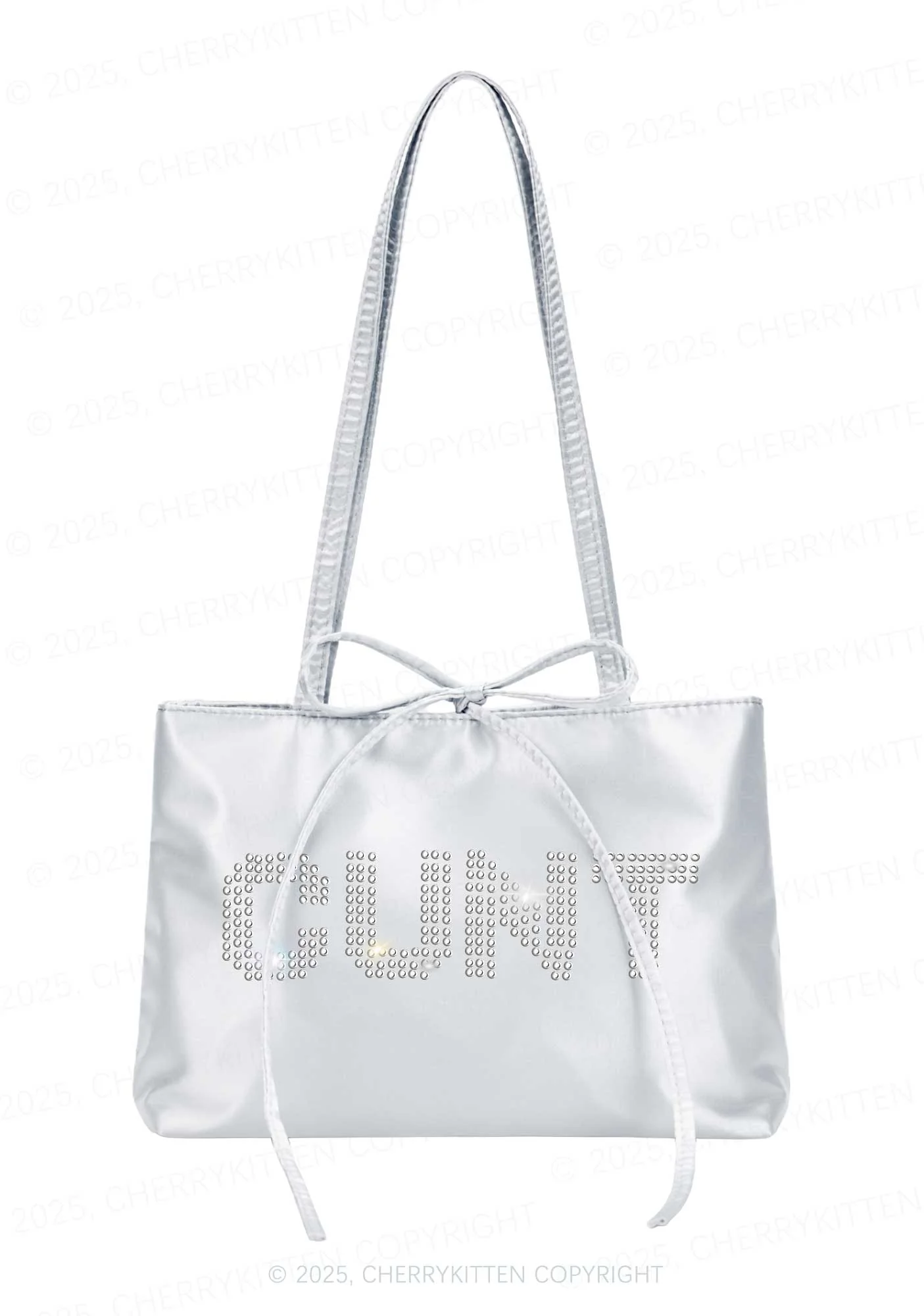 Rhinestone Cxxt Y2K Satin Bags Cherrykitten - Image 3