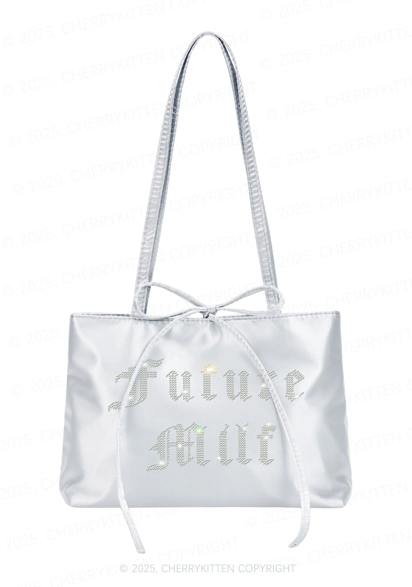 Rhinestone Future Mxxf Y2K Satin Bags Cherrykitten - Image 3