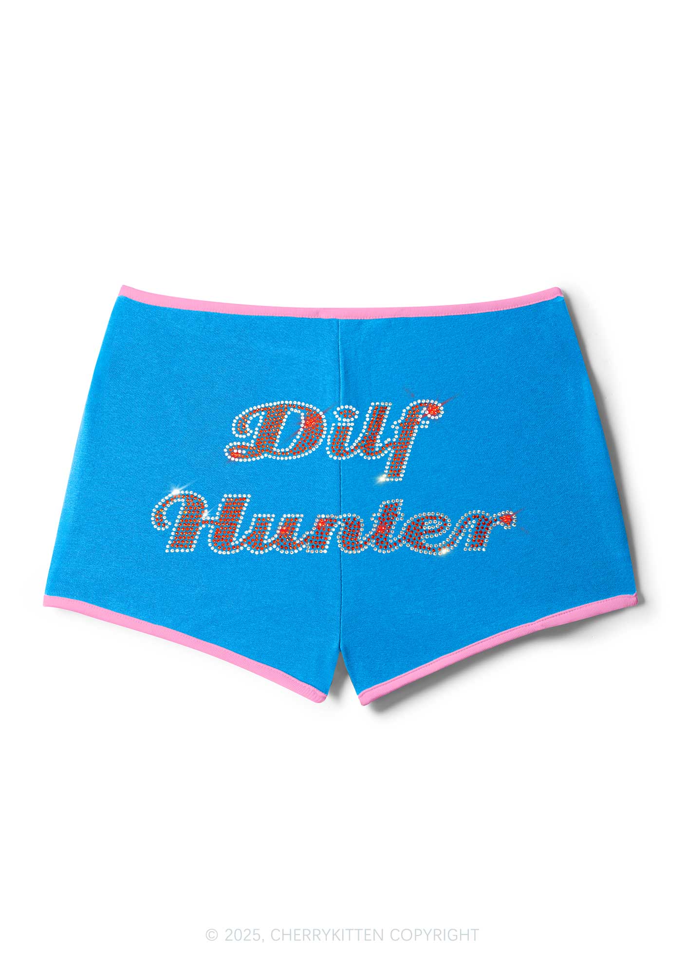 Rhinestone Green Hunter Y2K Booty Shorts Cherrykitten - Image 5