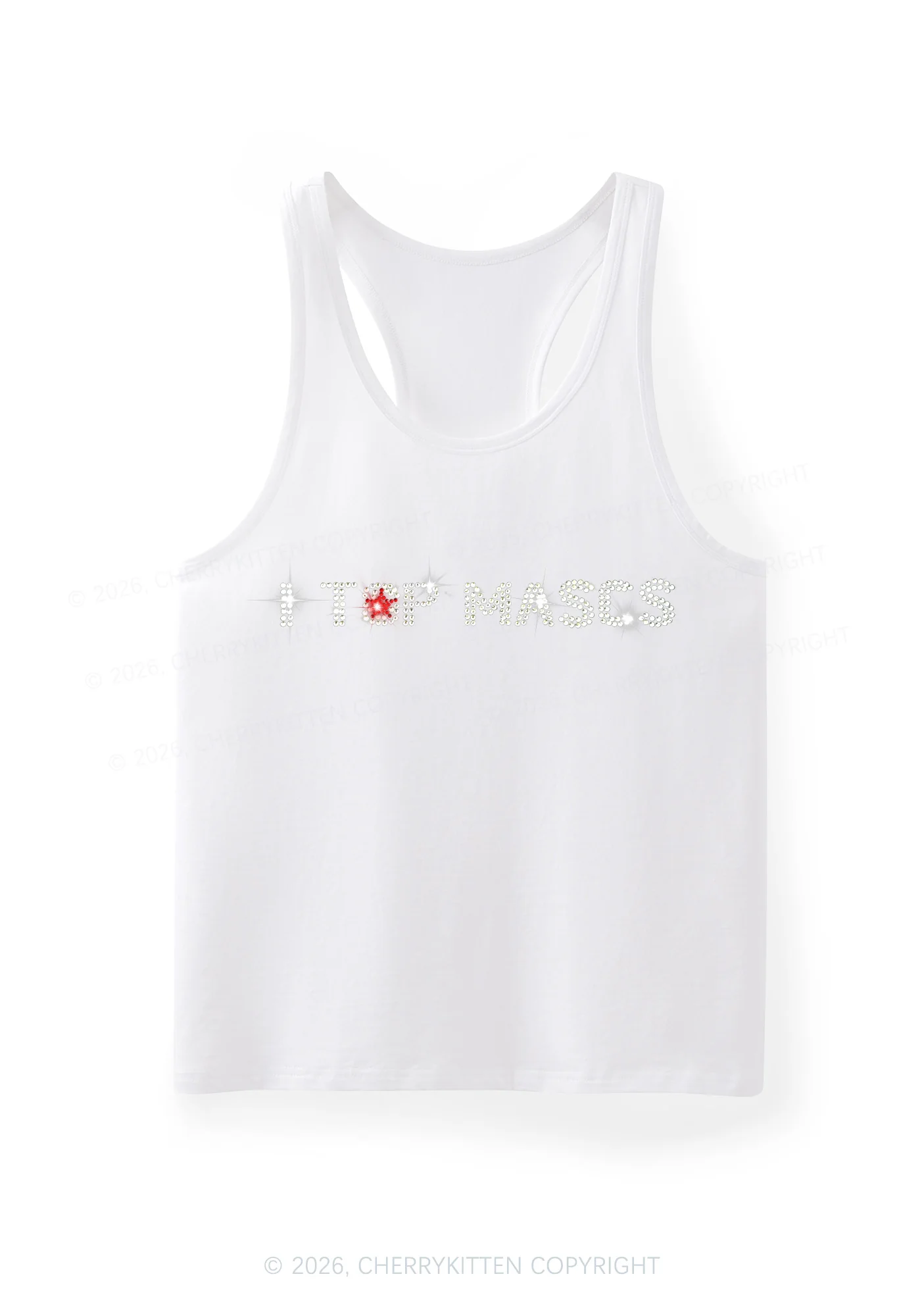 Rhinestone I Top Mascs Pride Y2K Men Racerback Tank Top Cherrykitten - Image 12