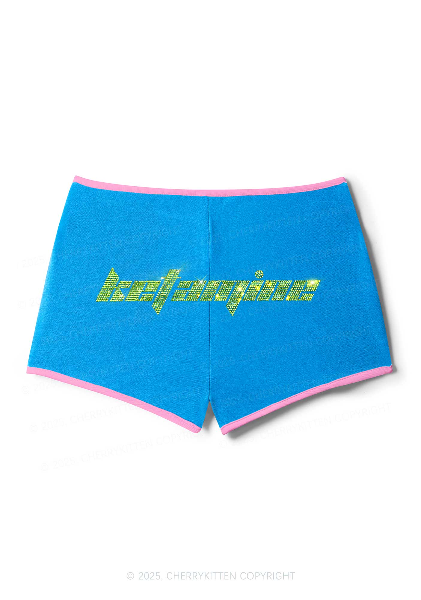 Rhinestone Ketamxxe Y2K Booty Shorts Cherrykitten - Image 4