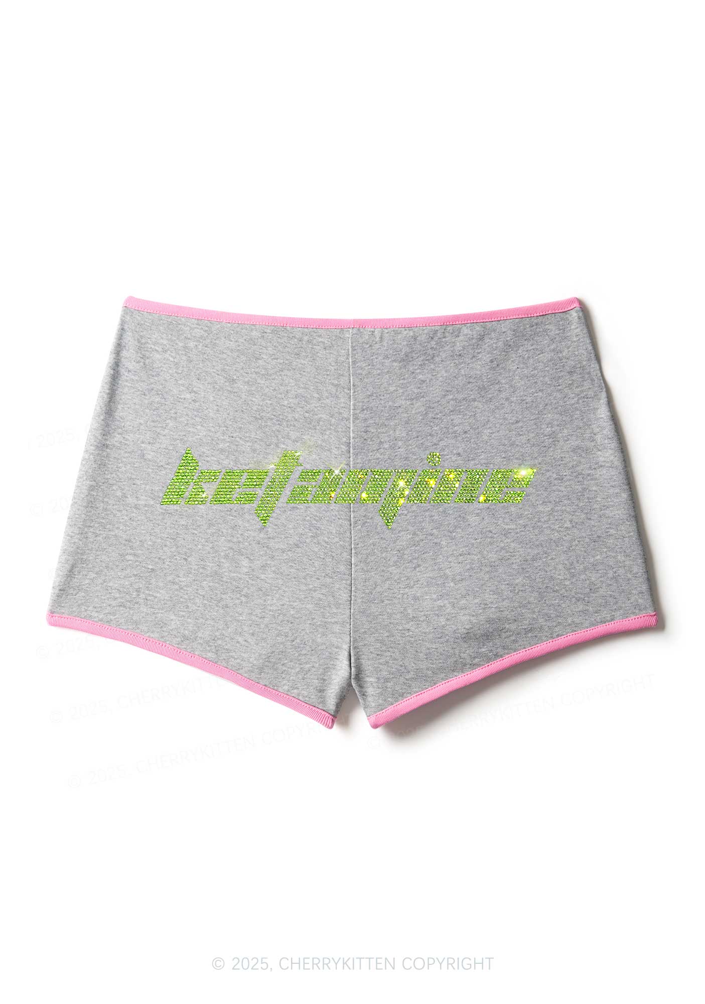 Rhinestone Ketamxxe Y2K Booty Shorts Cherrykitten - Image 6