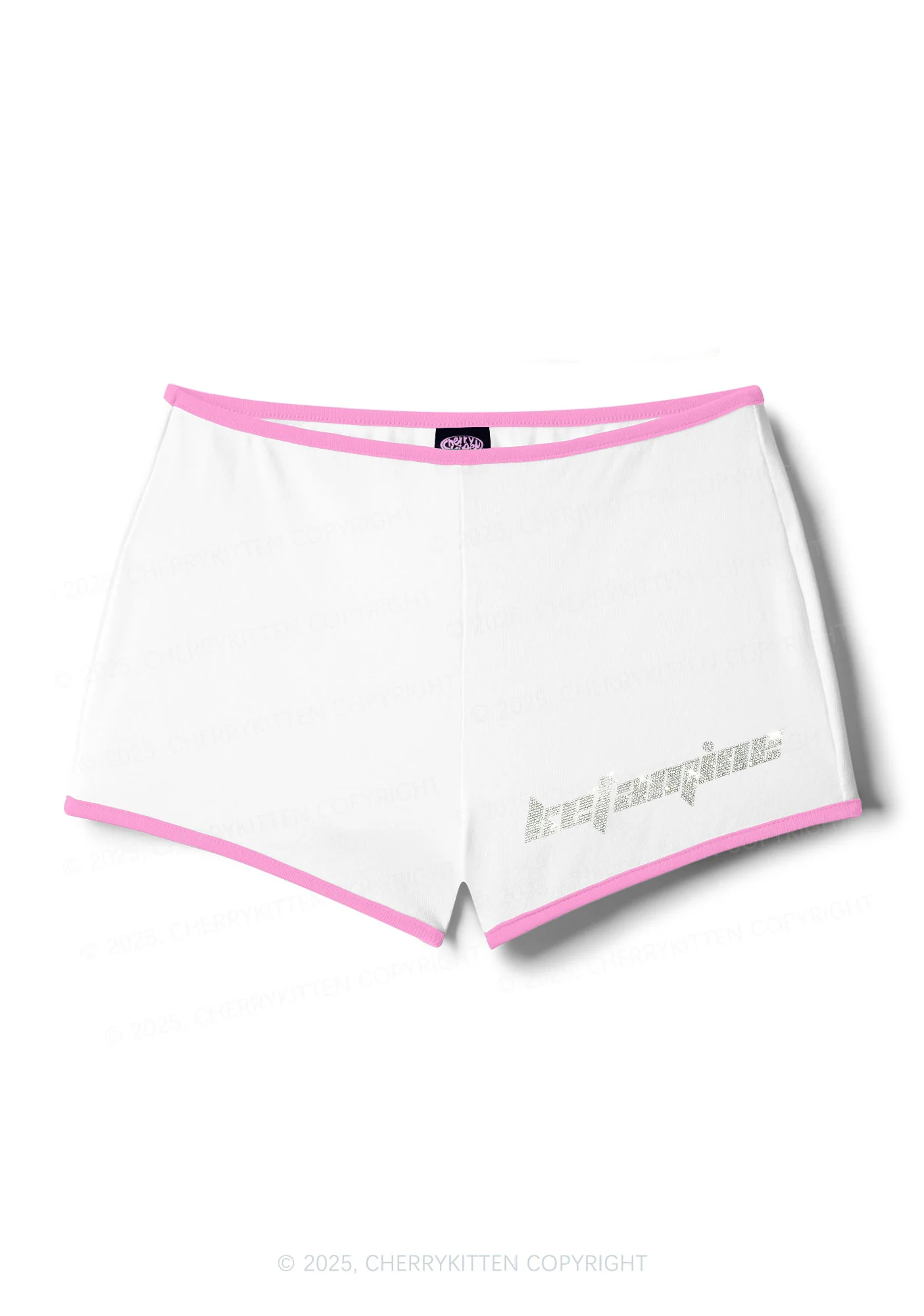 Rhinestone Mini Ketamxxe Y2K Booty Shorts Cherrykitten - Image 8